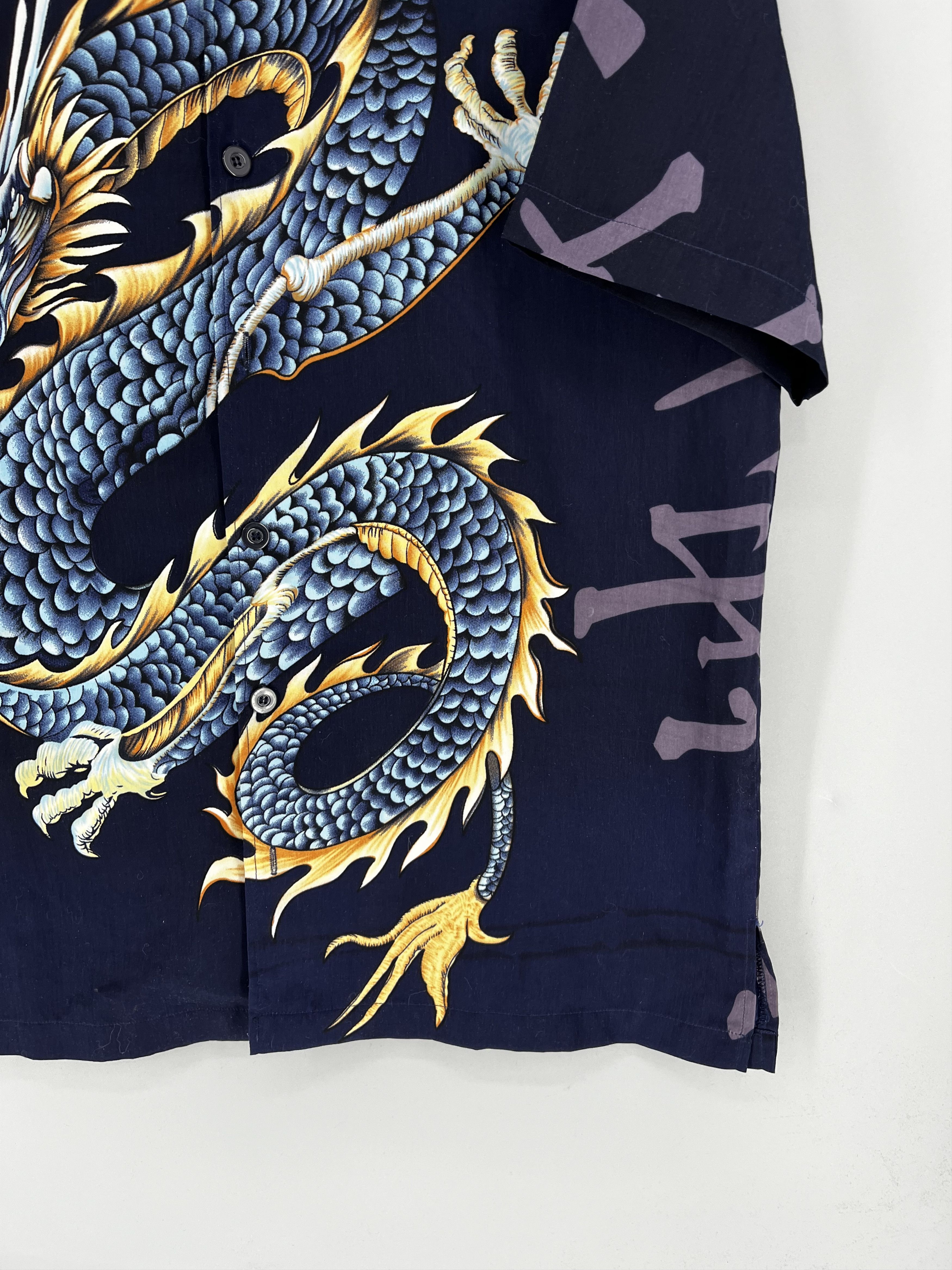 Vintage Y2K vintage Hawaiian Shirt Big logo Dragon Size US S / EU 44-46 / 1 - 7 Thumbnail
