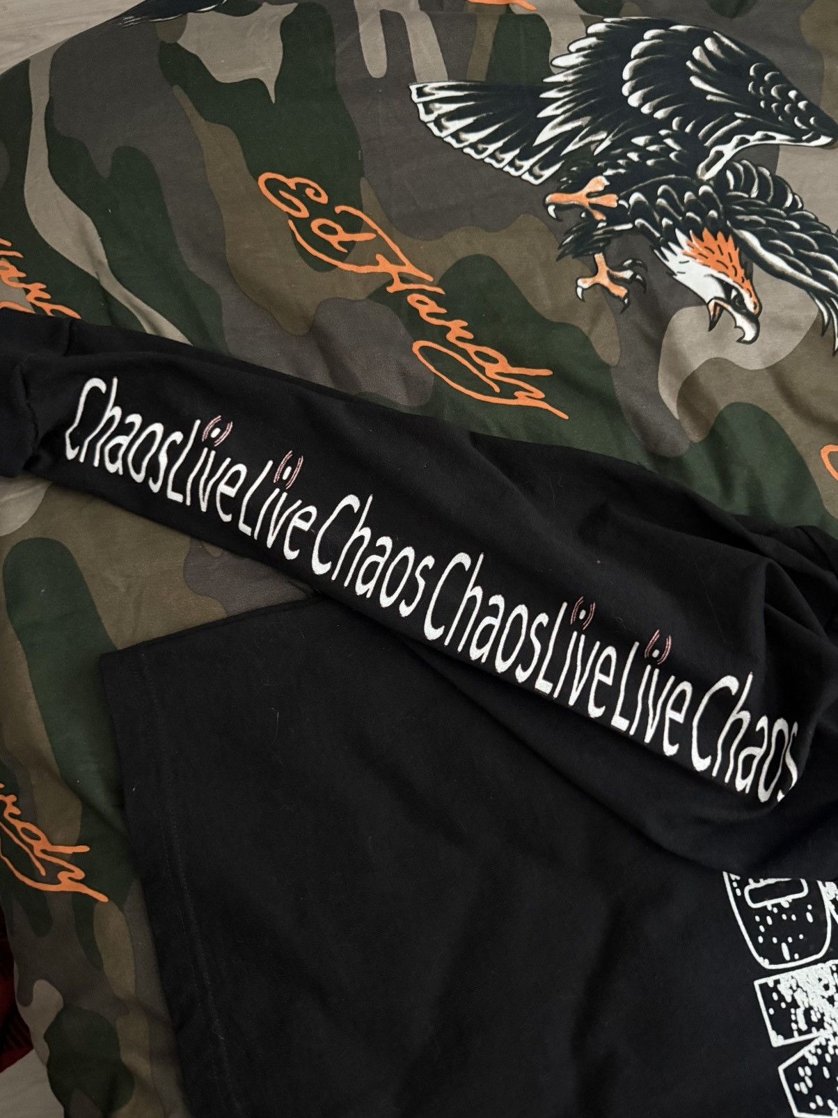 Ken Carson Ken carson if you scared stay tf home your long sleeve Size US M / EU 48-50 / 2 - 4 Thumbnail