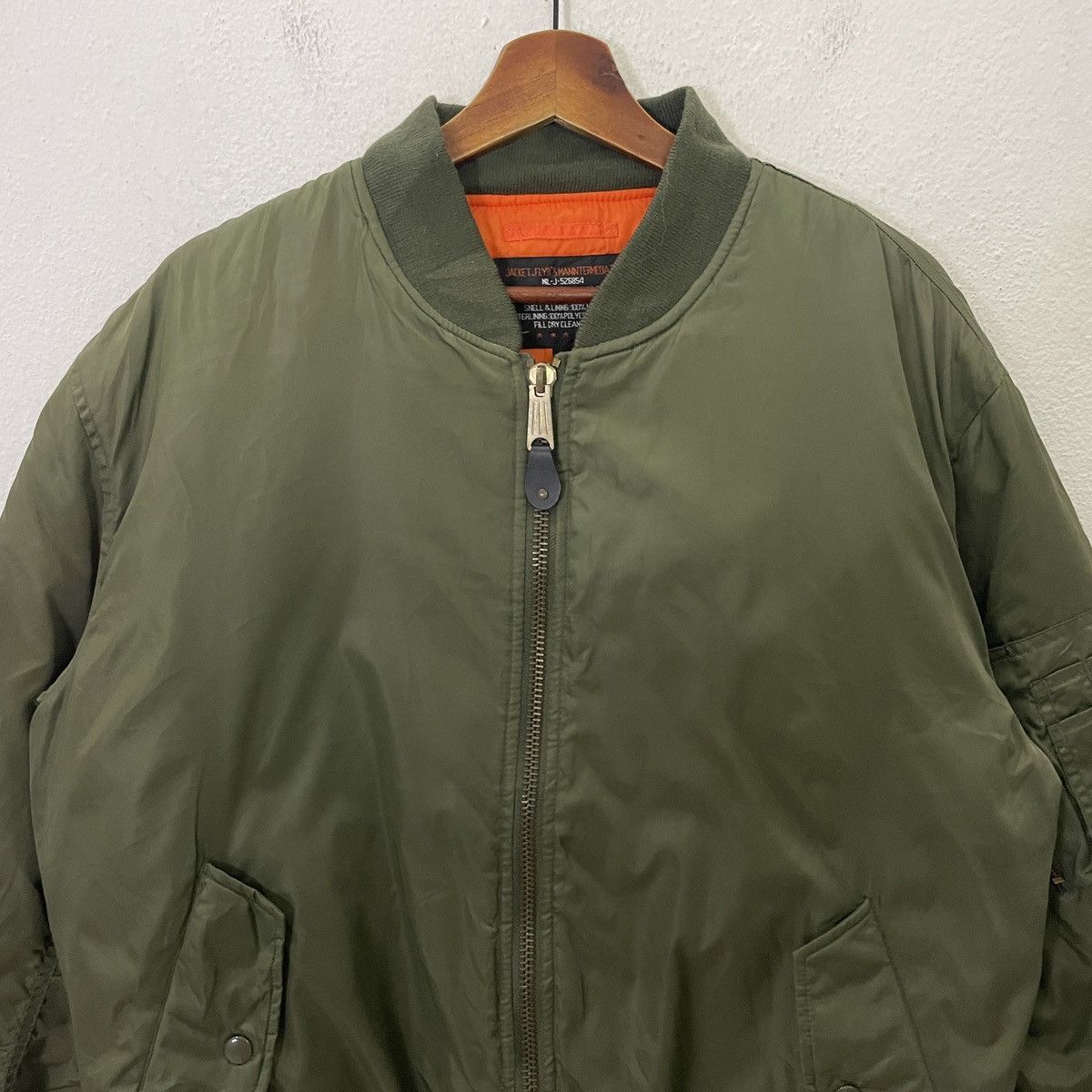Japanese Brand Vintage Unbranded Bomber Jacket Size US XL / EU 56 / 4 - 4 Thumbnail
