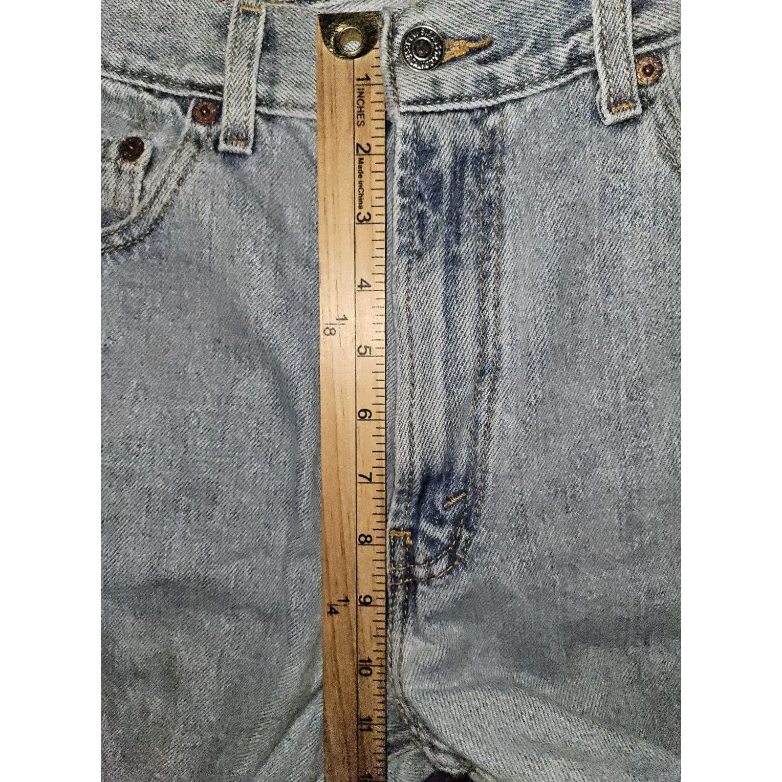 Levi's VINTAGE Levi's 550 Relaxed Fit Straight Jeans Men 34x28.5 Blue Medium Wash Y2K Retro Strai​ght Men Size US 34 / EU 50 - 4 Thumbnail