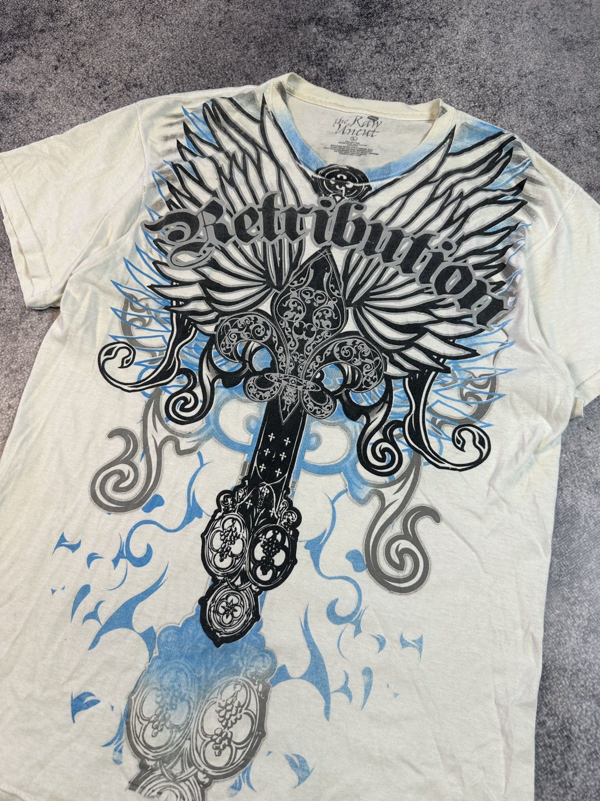Other Y2K Style Affliction Logo T-shirt Streetwear Rare Opium L Size US L / EU 52-54 / 3 - 2 Thumbnail