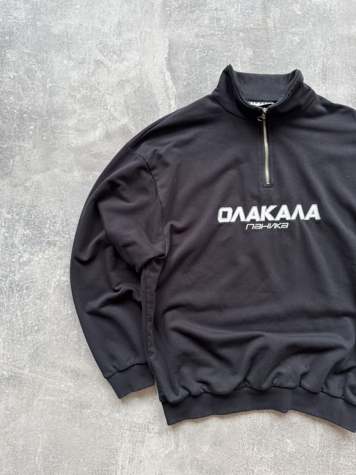 Other Ola Kala Panic 1/4 Zip Sweatshirt Size US XL / EU 56 / 4 - 3 Thumbnail