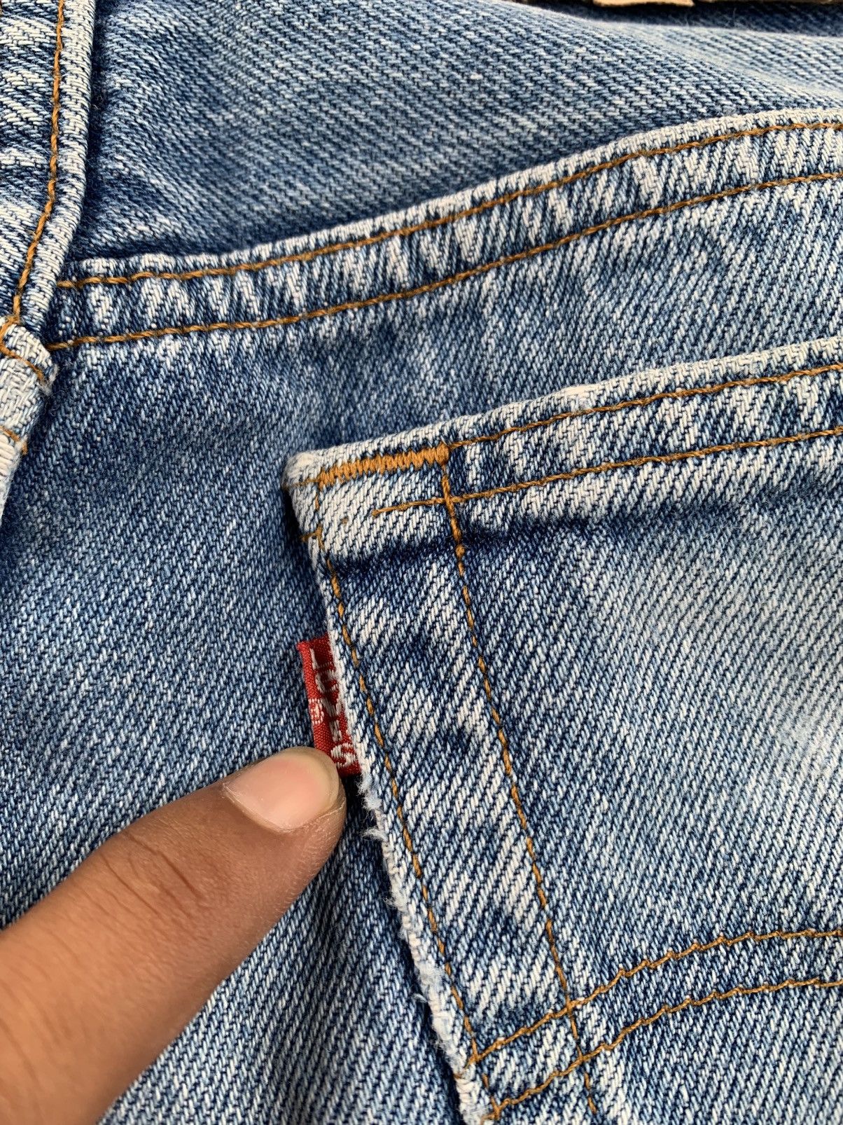 Levi's Vintage Clothing Levi’s 501 Made in USA Vintage Distressed Pants Jeans Size US 32 / EU 48 - 8 Thumbnail