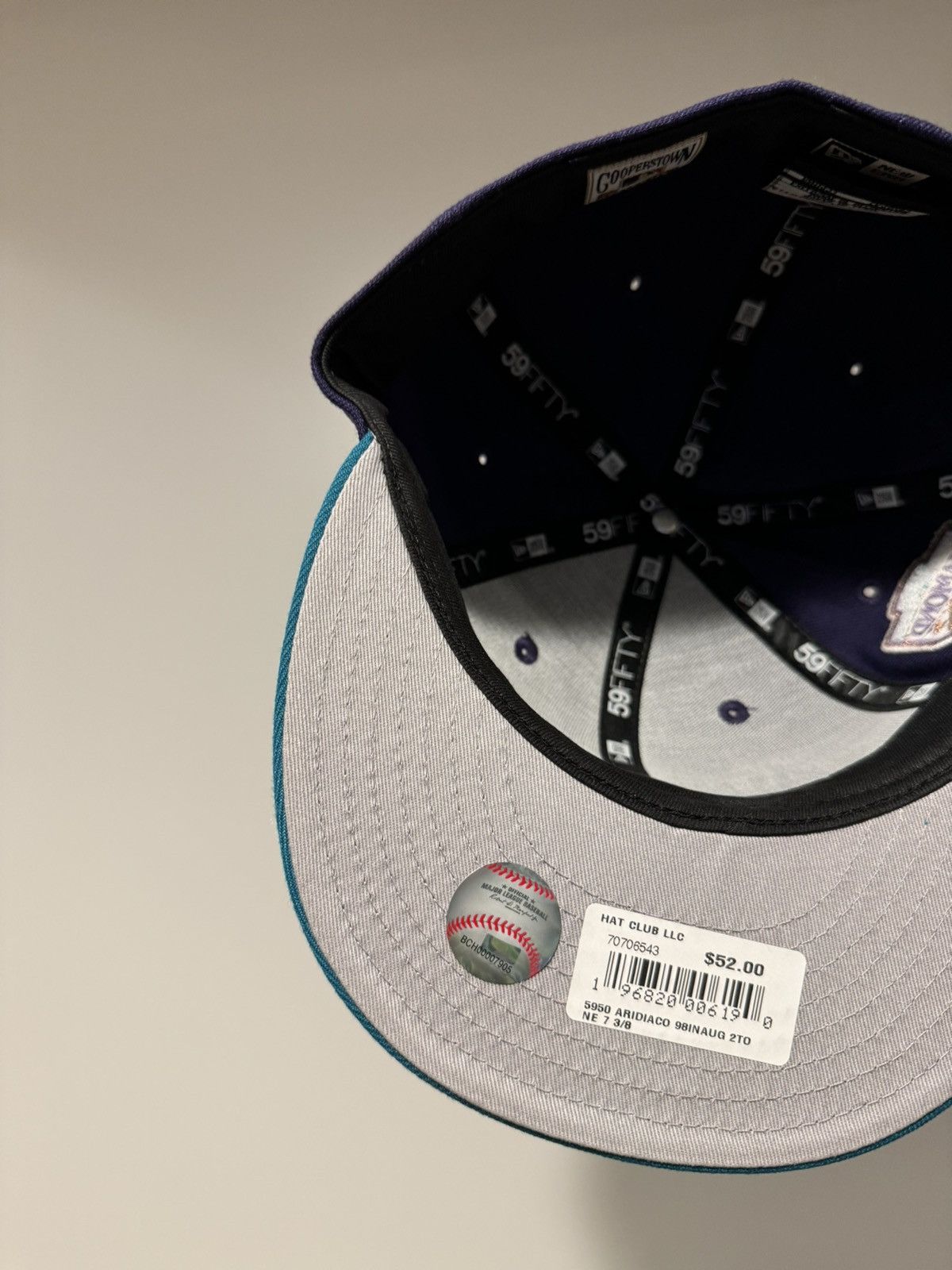 Hat Club × MLB × New Era Hatclub Exclusive Arizona Diamondbacks Script 2tone 7 3/8 Size ONE SIZE - 4 Thumbnail