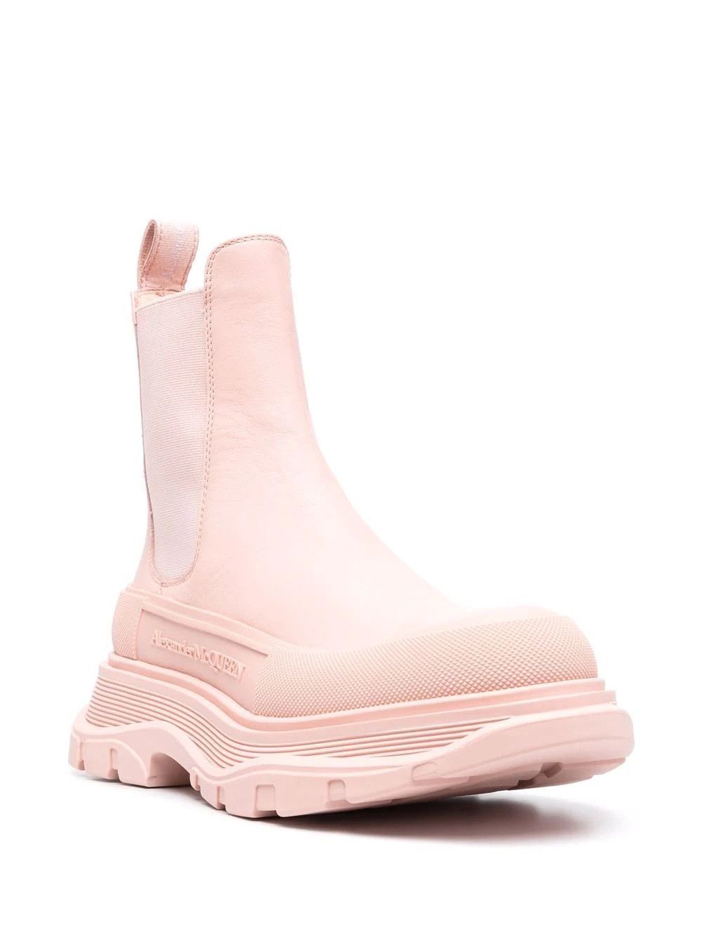 Alexander McQueen o1y0225 Ankle Boots in Pink Size US 10 / IT 40 - 2 Thumbnail