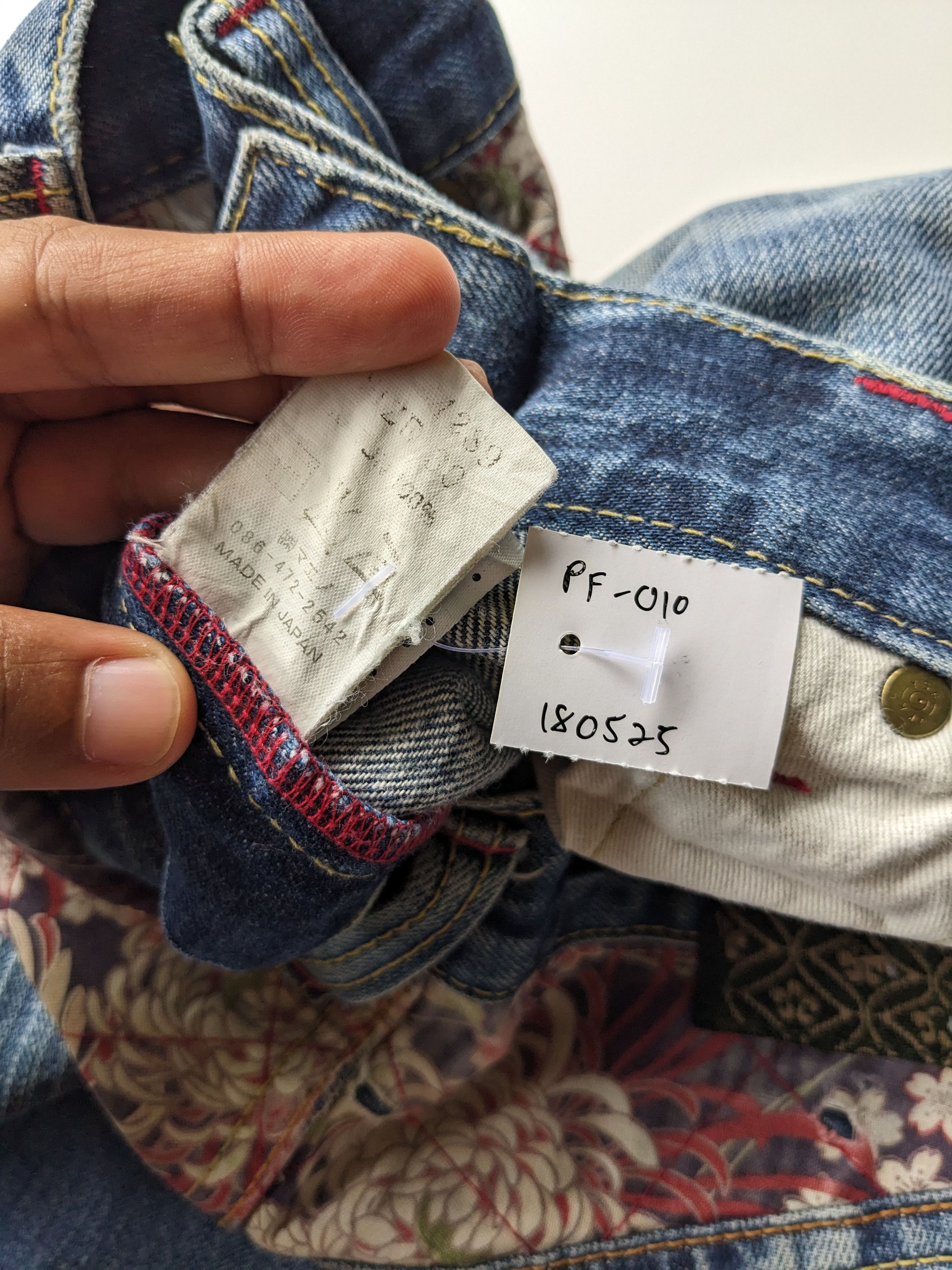 Eternal Eternal Kurashiki sakura boro sashiko jeans Size US 30 / EU 46 - 11 Thumbnail