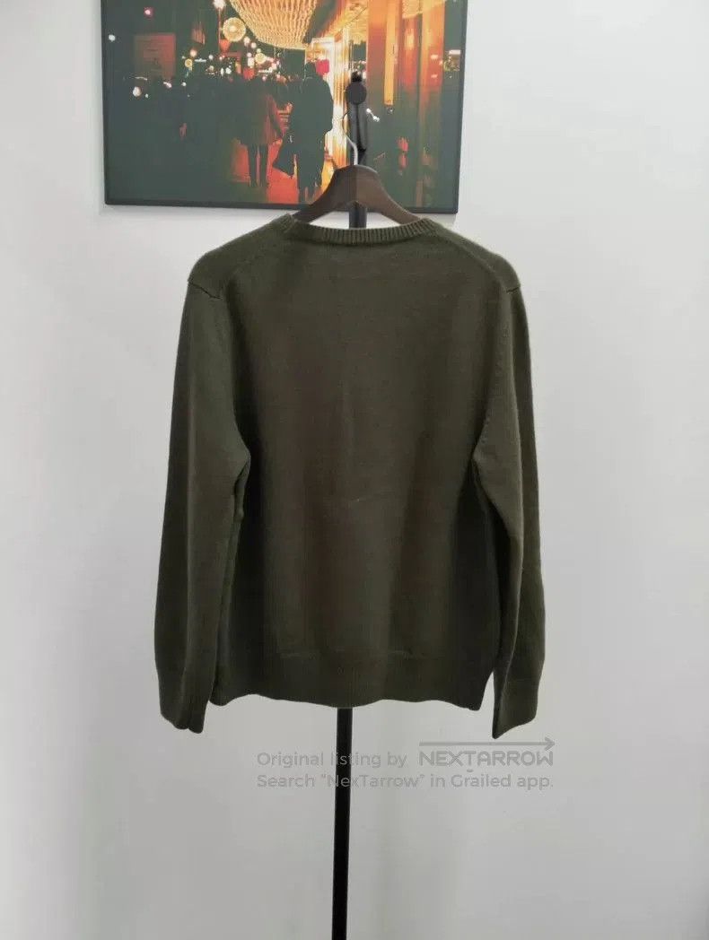 Loewe loewe wool pullover sweater in dark green . Size US L / EU 52-54 / 3 - 2 Thumbnail