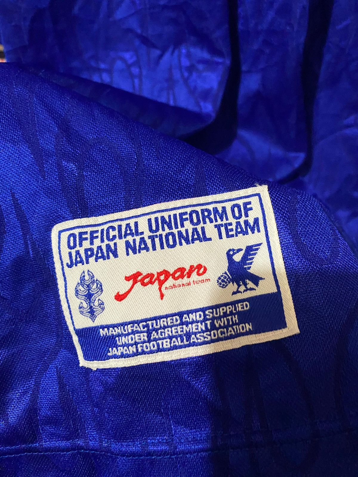Asics × Vintage Vintage 1998 Japan Home World Cup Jersey Size US L / EU 52-54 / 3 - 13 Thumbnail