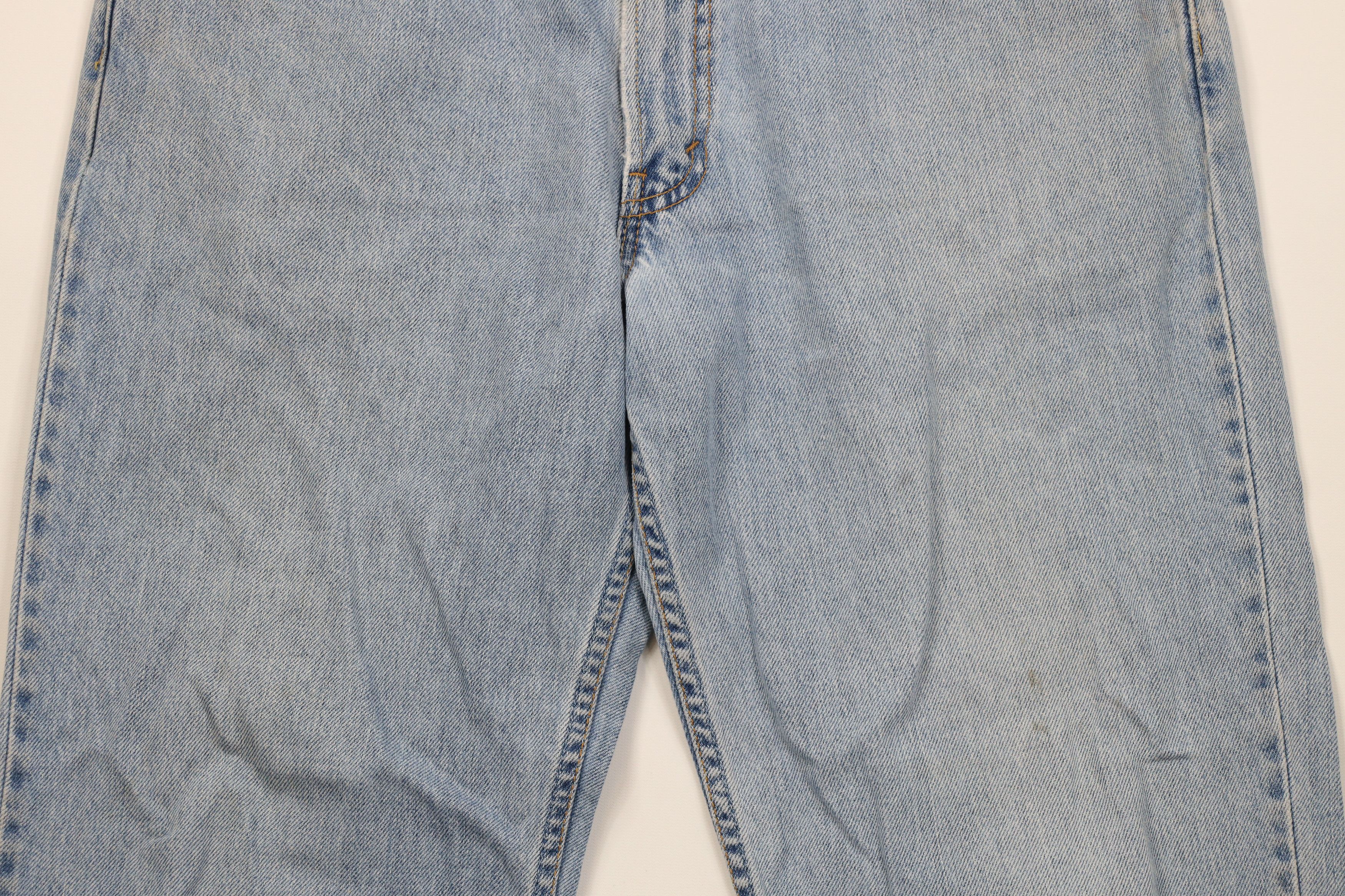 Levi's Vintage Y2K Levis 550 Relaxed Fit Denim Jeans Blue Cotton Size US 34 / EU 50 - 3 Thumbnail