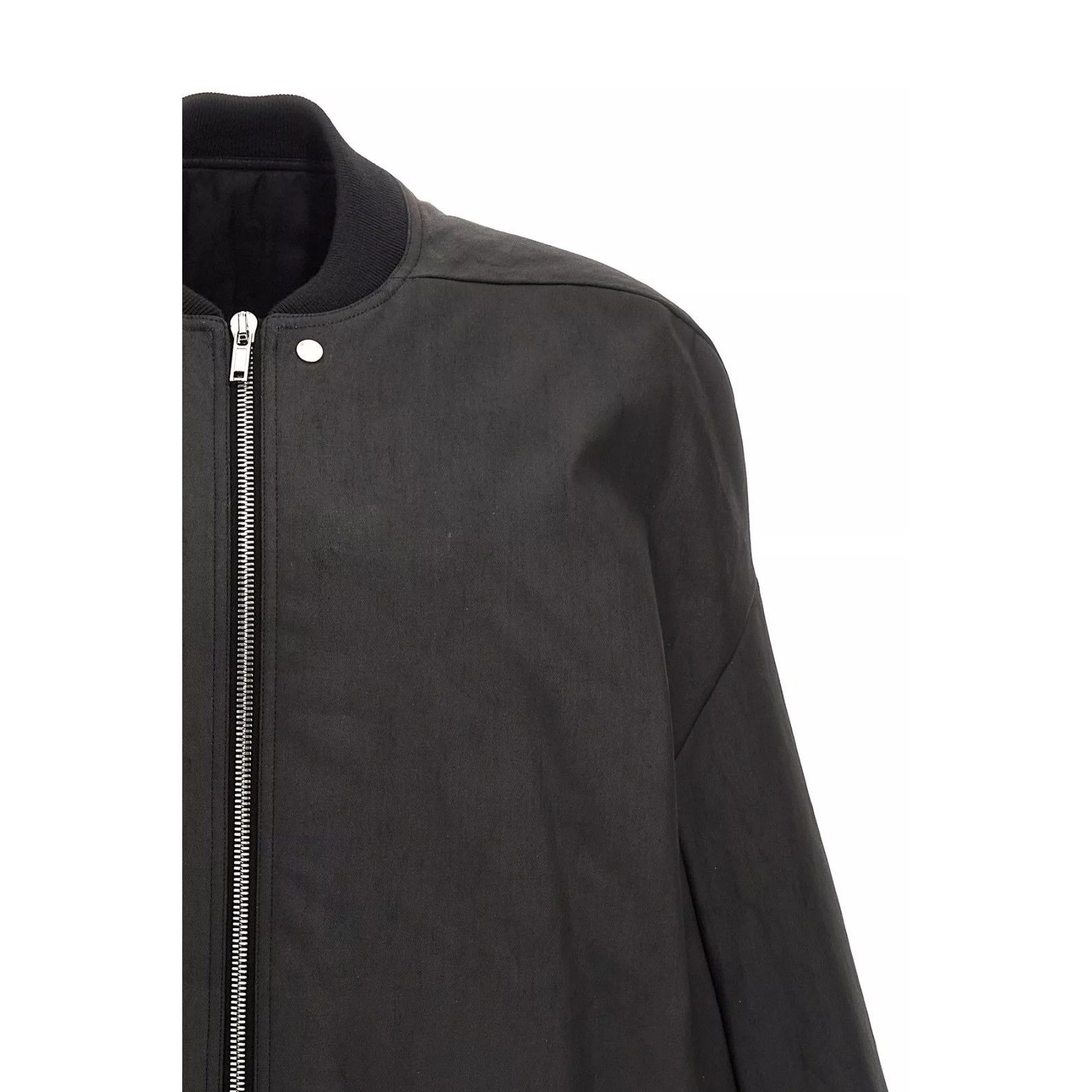 Rick Owens RICK OWENS Jumbo Peter Flight Black Jacket New & Authentic ( Size US XL / EU 56 / 4 - 3 Thumbnail
