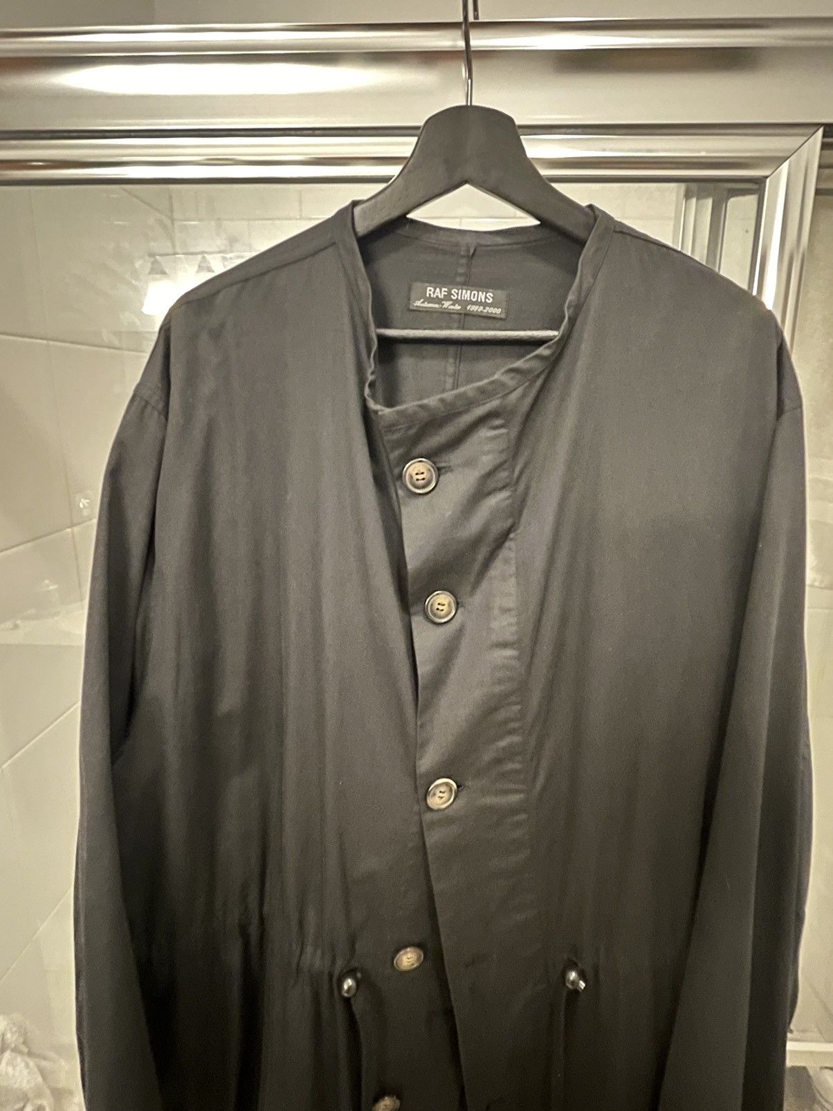 Raf Simons RARE A/W 1999-2000 Raf Simons collarless parka Size US M / EU 48-50 / 2 - 11 Thumbnail