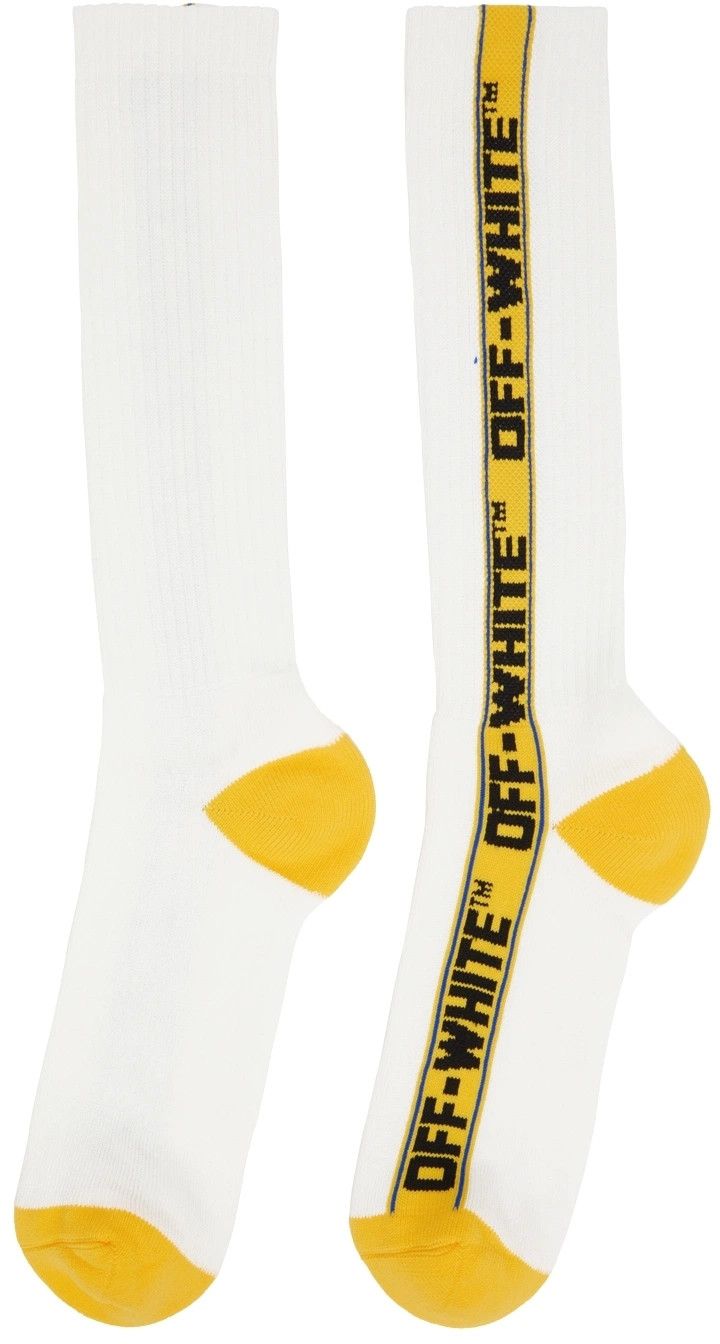 Off-White o1y0325 Size : OS / Logo Socks in Multicolor Size ONE SIZE - 2 Thumbnail