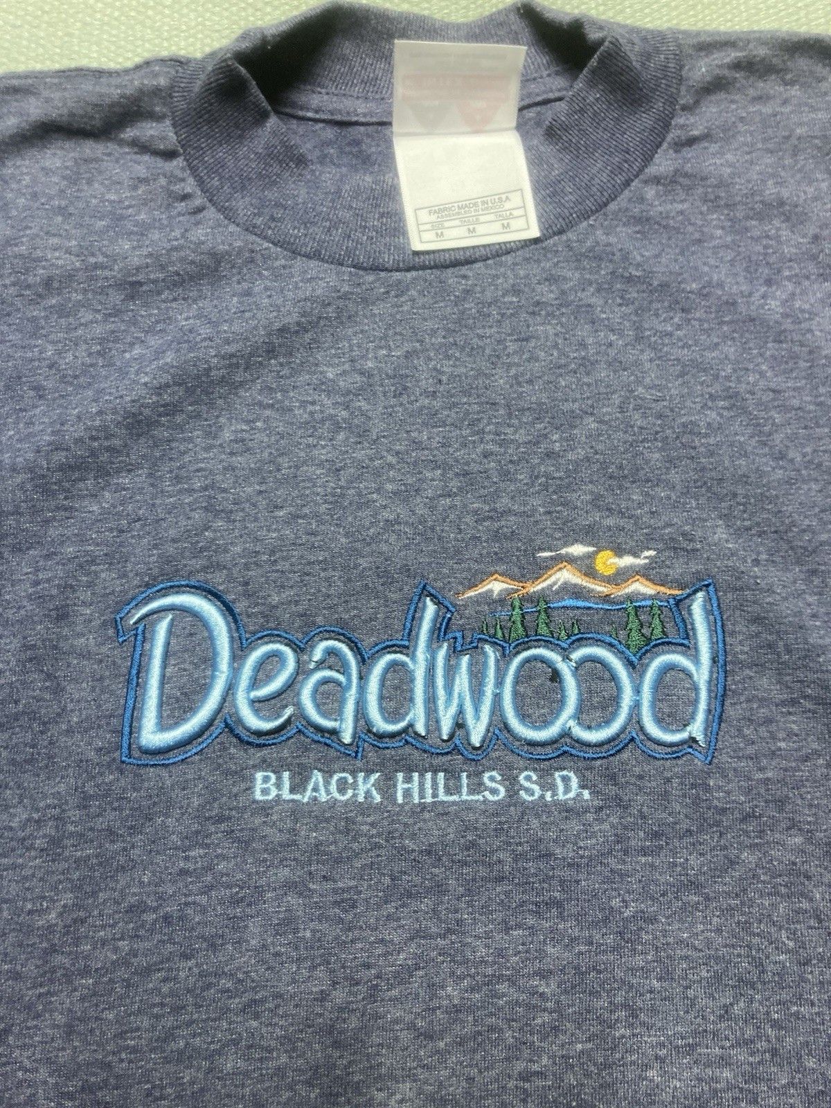 Vintage Vtg graphic t shirt deadwood black hills South Dakota medium Size US M / EU 48-50 / 2 - 2 Thumbnail