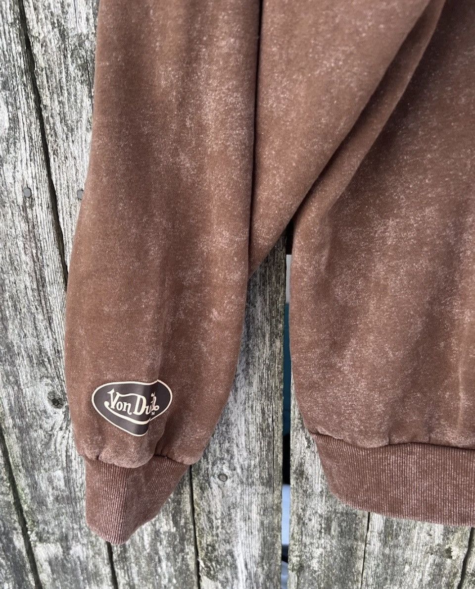 Von Dutch Official “Von Dutch” Embroidered Patch Brown Hoodie Large Size US L / EU 52-54 / 3 - 6 Thumbnail