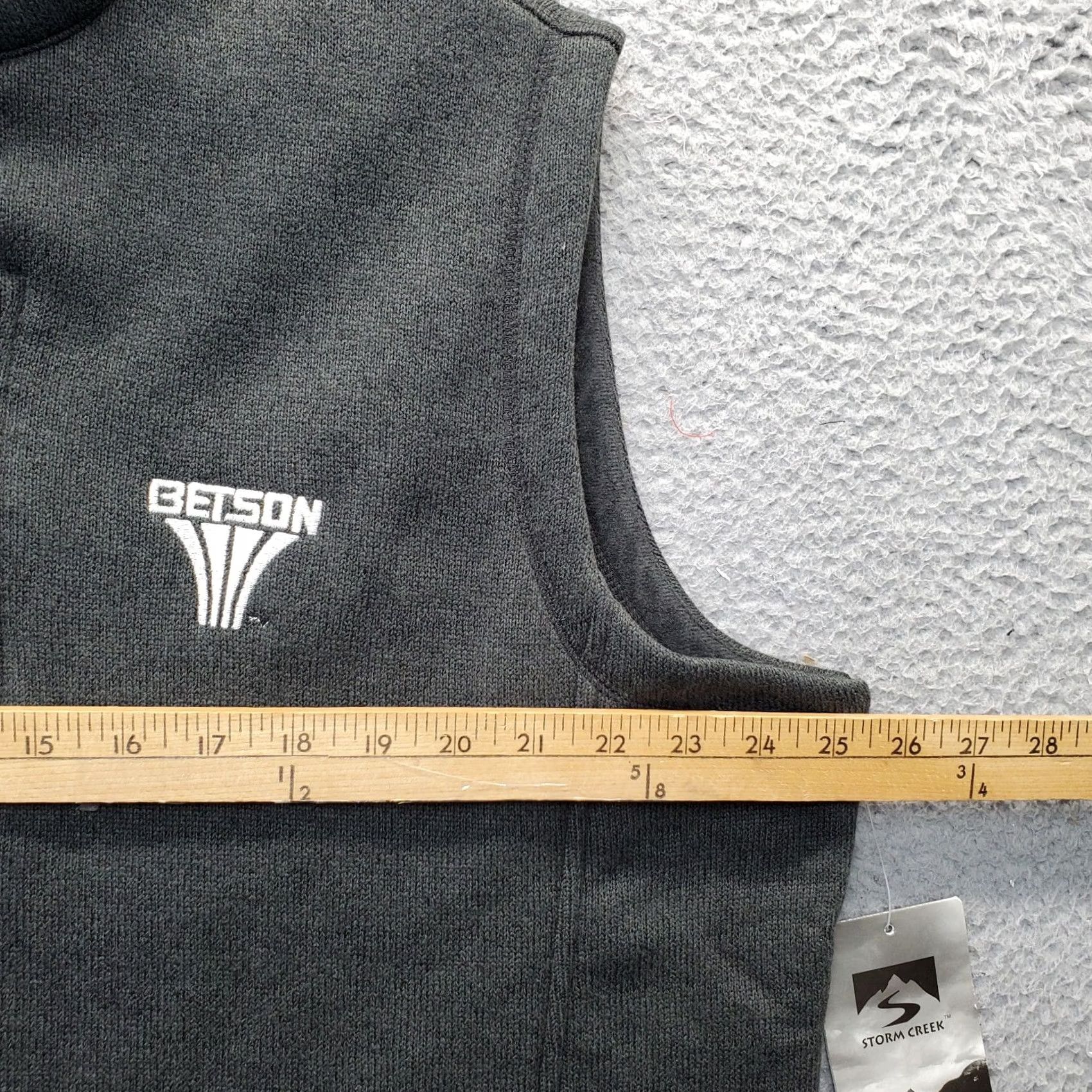 Vintage Strom Creek Vest Womens 2XL Green Betson Fleece Lined Pockets Full Zip Mock Neck Vest Womens Size 2XL Green Pockets Full Zip Mock Neck Size XXL / US 16-18 / IT 52-54 - 3 Thumbnail