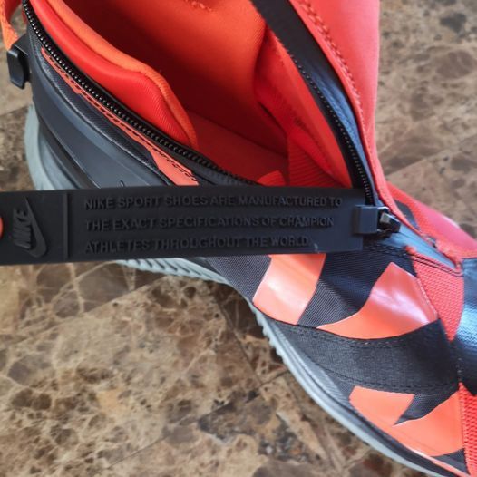 Nike NikeLab NSW Gaiter Boot Team Orange Grailed
