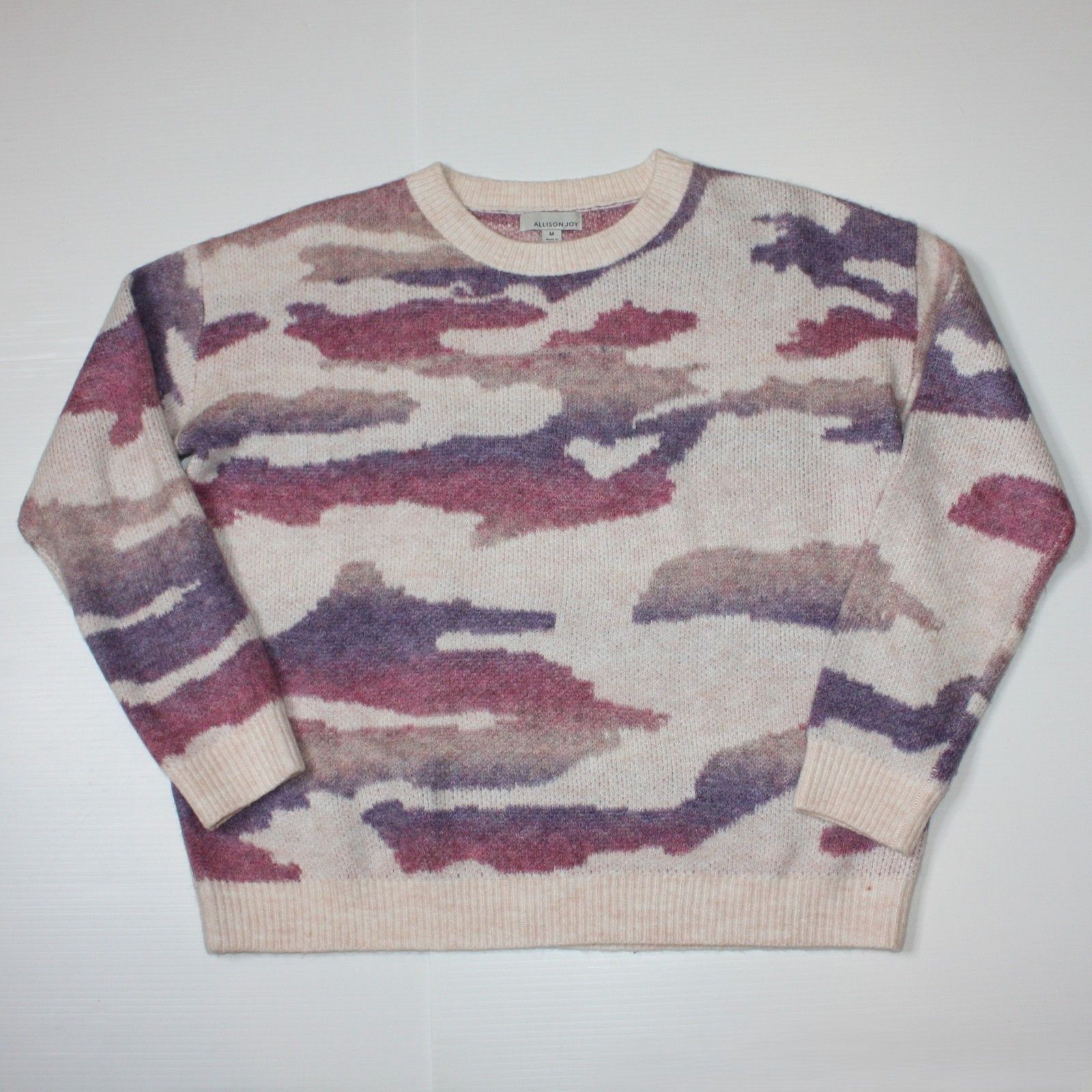 Other Allison Joy Sweater in Pink & Purple Camo Print Size M / US 6-8 / IT 42-44 - 1 Thumbnail