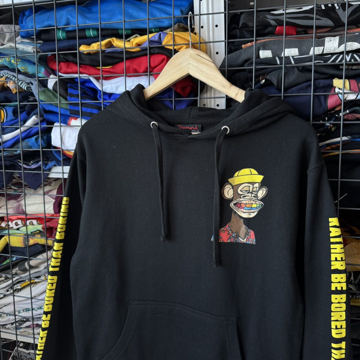Diamond Supply Co. Diamond X Bored Ape Yacht Club NFT Collection BYAC Hoodie Size US S / EU 44-46 / 1 - 4 Thumbnail