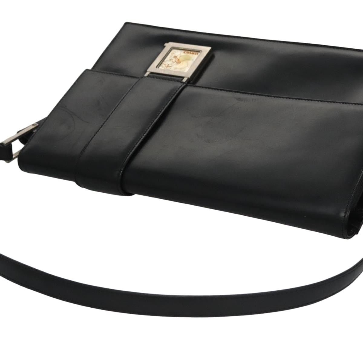 Versace Versace Leather Medusa Shoulder Bag Black Size ONE SIZE - 3 Thumbnail