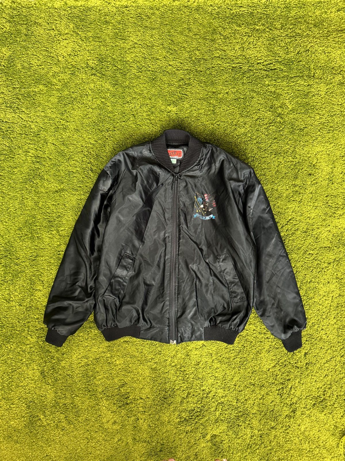 Vintage 🇺🇸 Zip It American Legend 2000s vintage bomber jacket Size US XL / EU 56 / 4 - 2 Thumbnail
