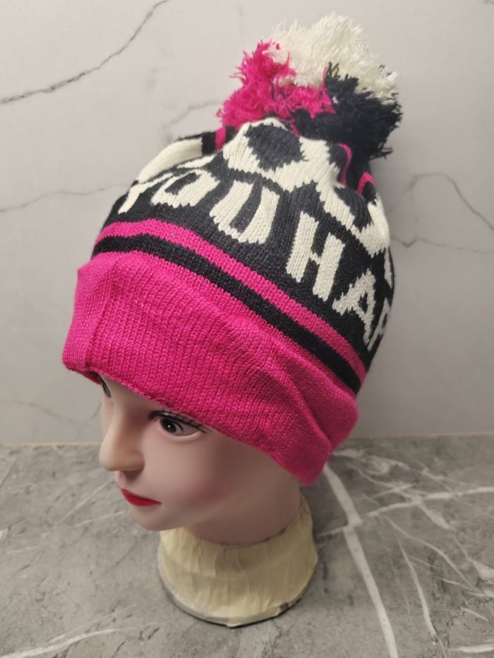 Japanese Brand Vintage Make You Happy Snowcap Beanie Size ONE SIZE - 3 Thumbnail