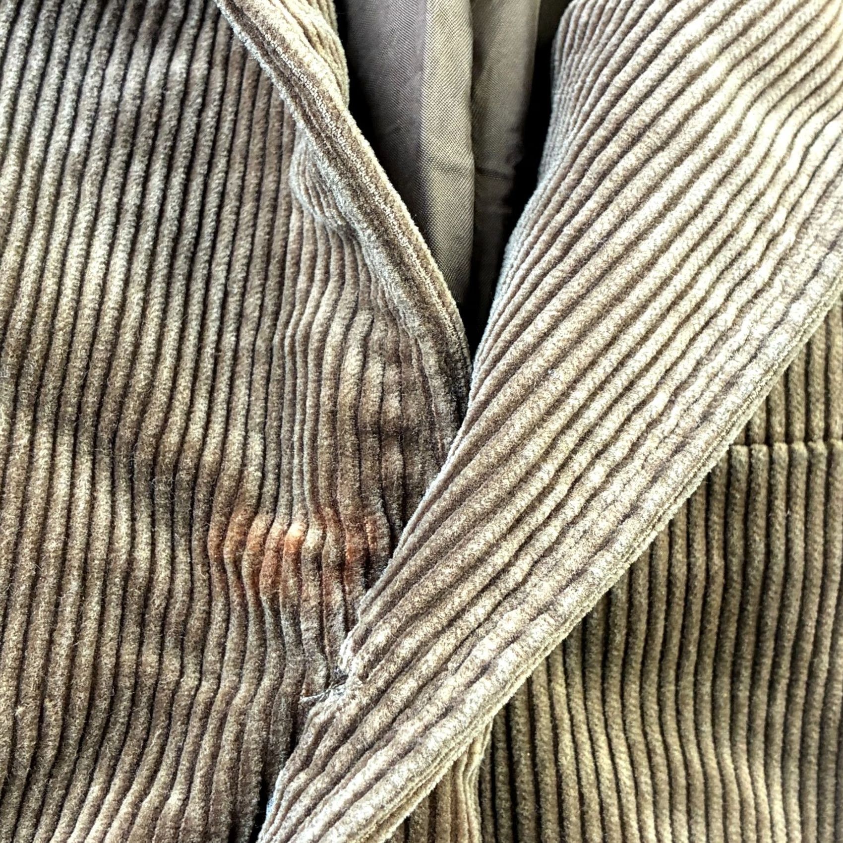 Polo Ralph Lauren VINTAGE Polo Ralph Lauren Blazer Mens Large Brown Corduroy 3 Button Front Three-Button Notch Lapel Single-Breasted Regular Fit Jacket Coat Size US L / EU 52-54 / 3 - 6 Thumbnail