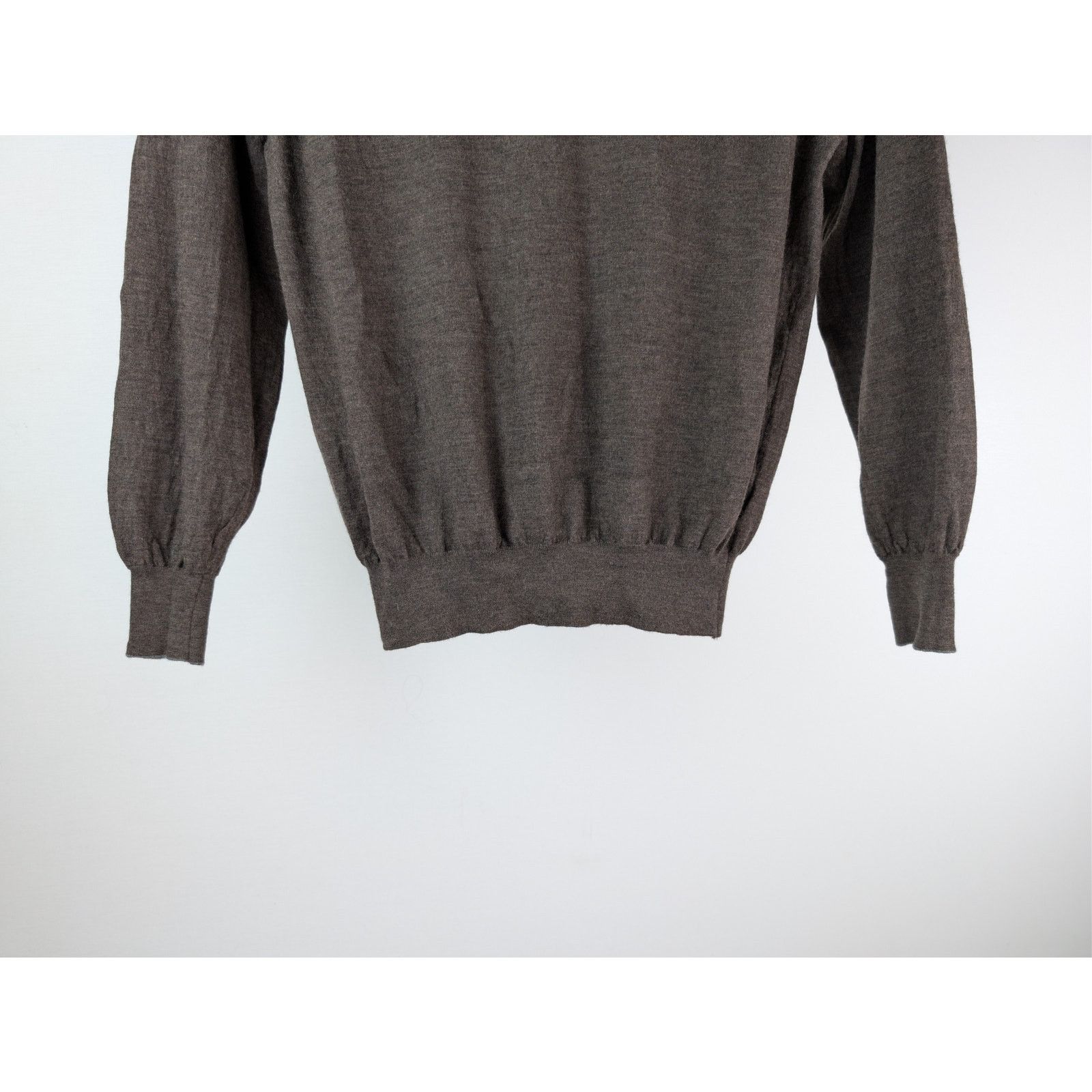Brunello Cucinelli o1rshd1 CC20 Sweater in Dark Brown Size US M / EU 48-50 / 2 - 4 Thumbnail