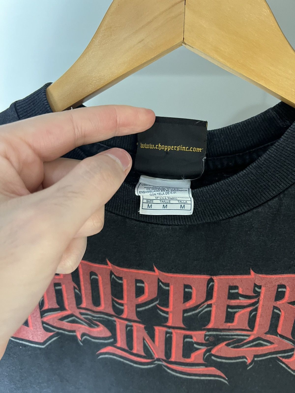 West Coast Choppers VINTAGE HARLEY DAVIDSON CHOPPERS ING MOTORCYCLE RETRO 90s Size US S / EU 44-46 / 1 - 15 Thumbnail