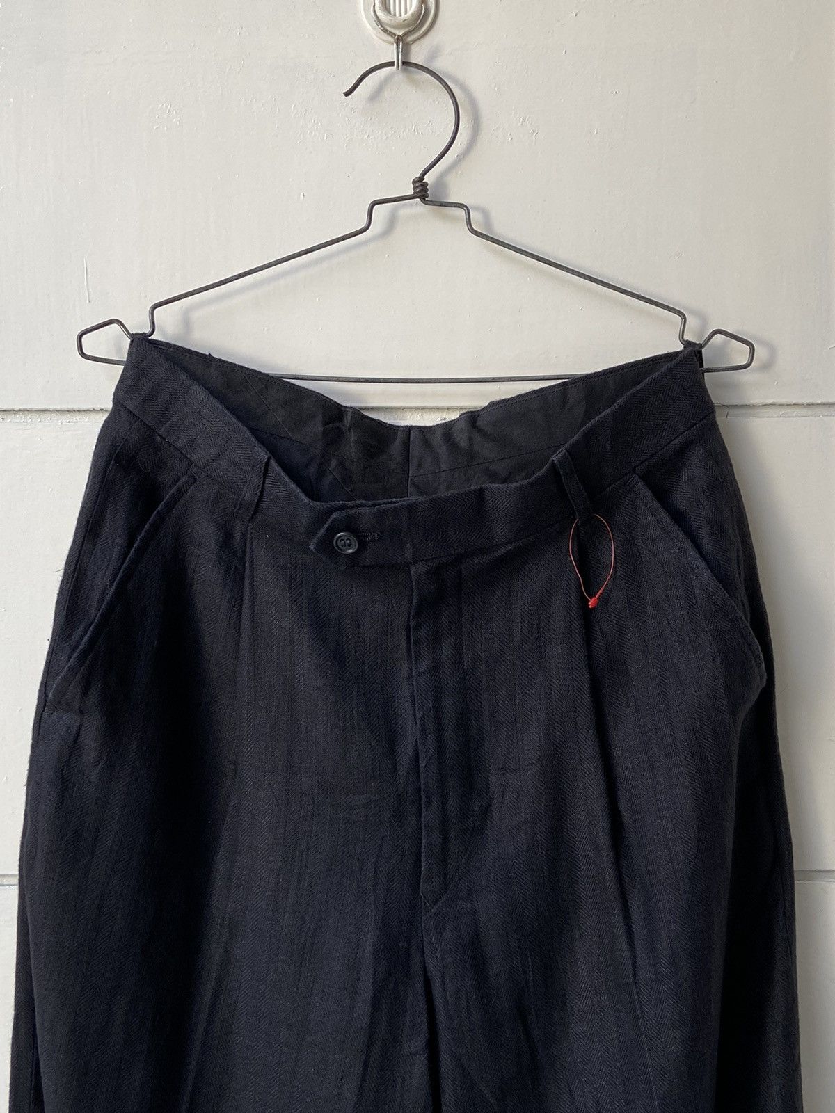 Designer × Japanese Brand YOSHIHIHO Black Long Pants Size US 28 / EU 44 - 2 Thumbnail