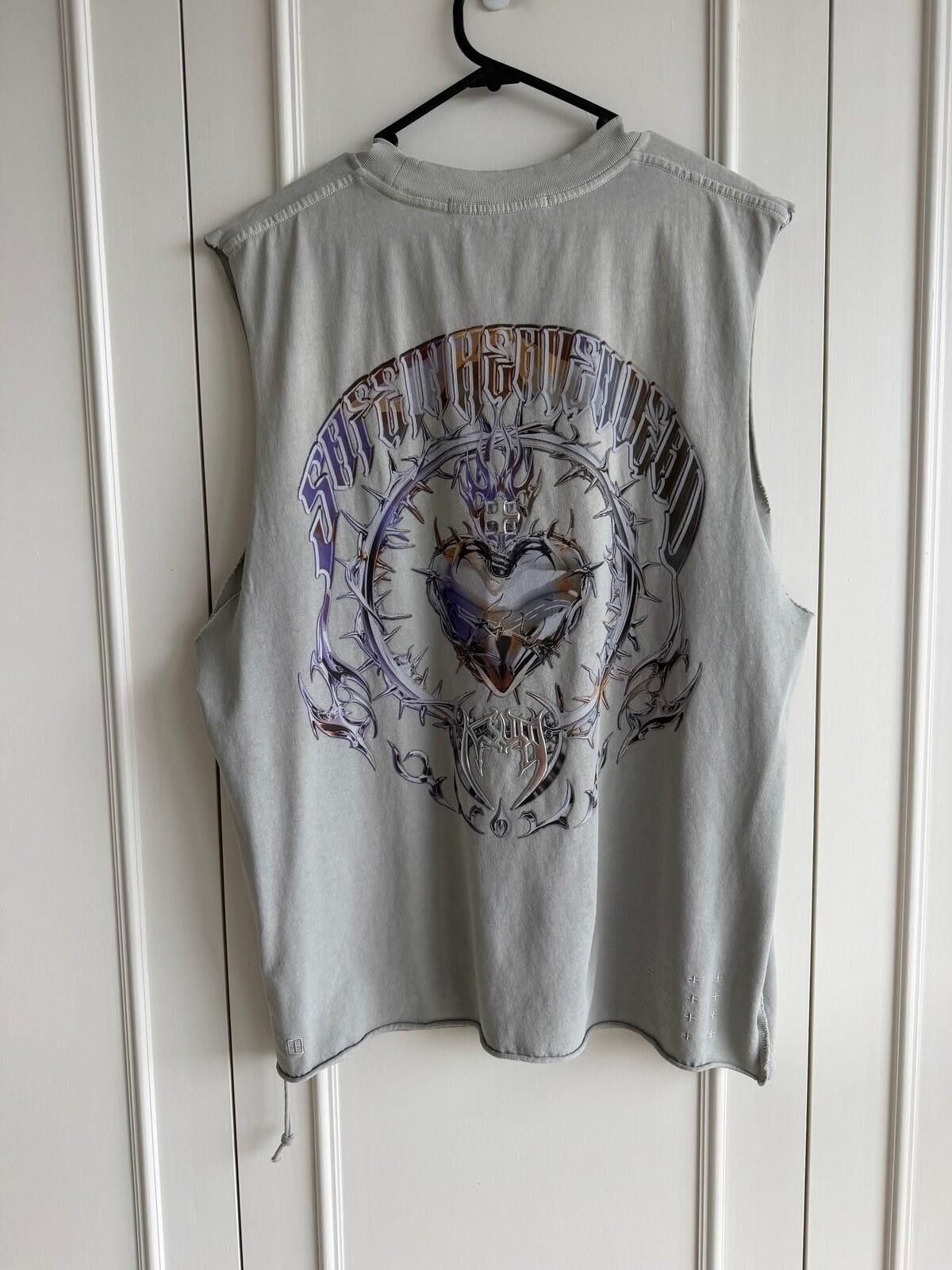 Ksubi new ksubi tee shirt mens anguish CUT OFF TANK GREY medium m Size US M / EU 48-50 / 2 - 1 Thumbnail