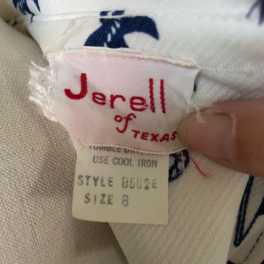 Vintage Vintage 70s Jerell of Texas Nautical A-line Dress XS Size XS / US 0-2 / IT 36-38 - 9 Thumbnail