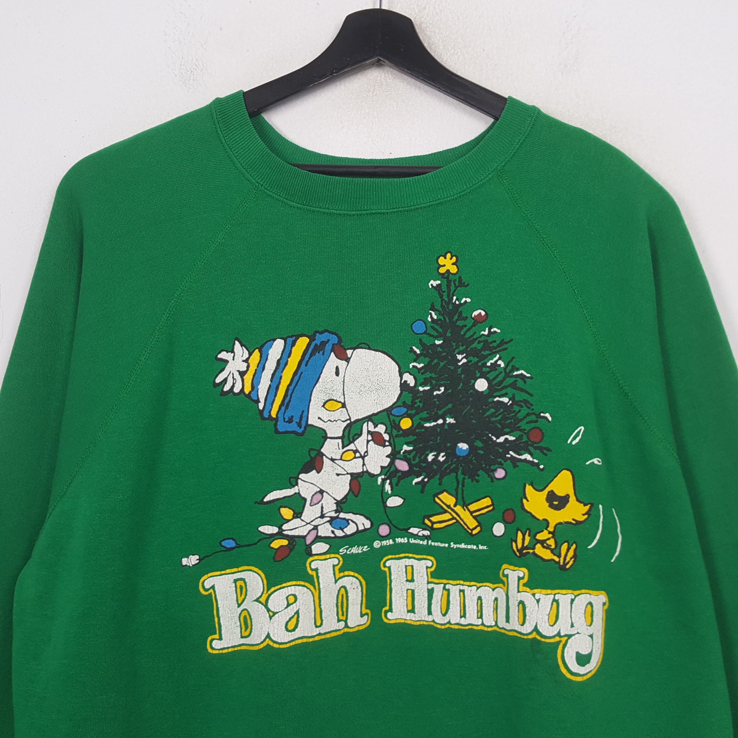 Vintage Snoopy Vintage Sweatshirt C302N9 Size US XXL / EU 58 / 5 - 2 Thumbnail