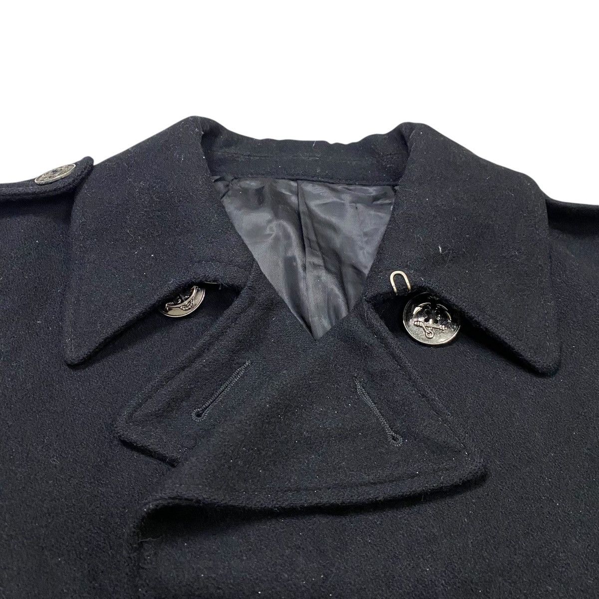 If Six Was Nine 🇯🇵 VINTAGE PPFM DOUBLE BREASTED PUNK GOTHIC WOOL JACKET Size US M / EU 48-50 / 2 - 7 Thumbnail