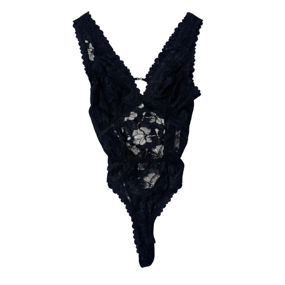 Free People NWT New $98 Free People Dream Of Me Black Bodysuit Size M Size M / US 6-8 / IT 42-44 - 3 Thumbnail