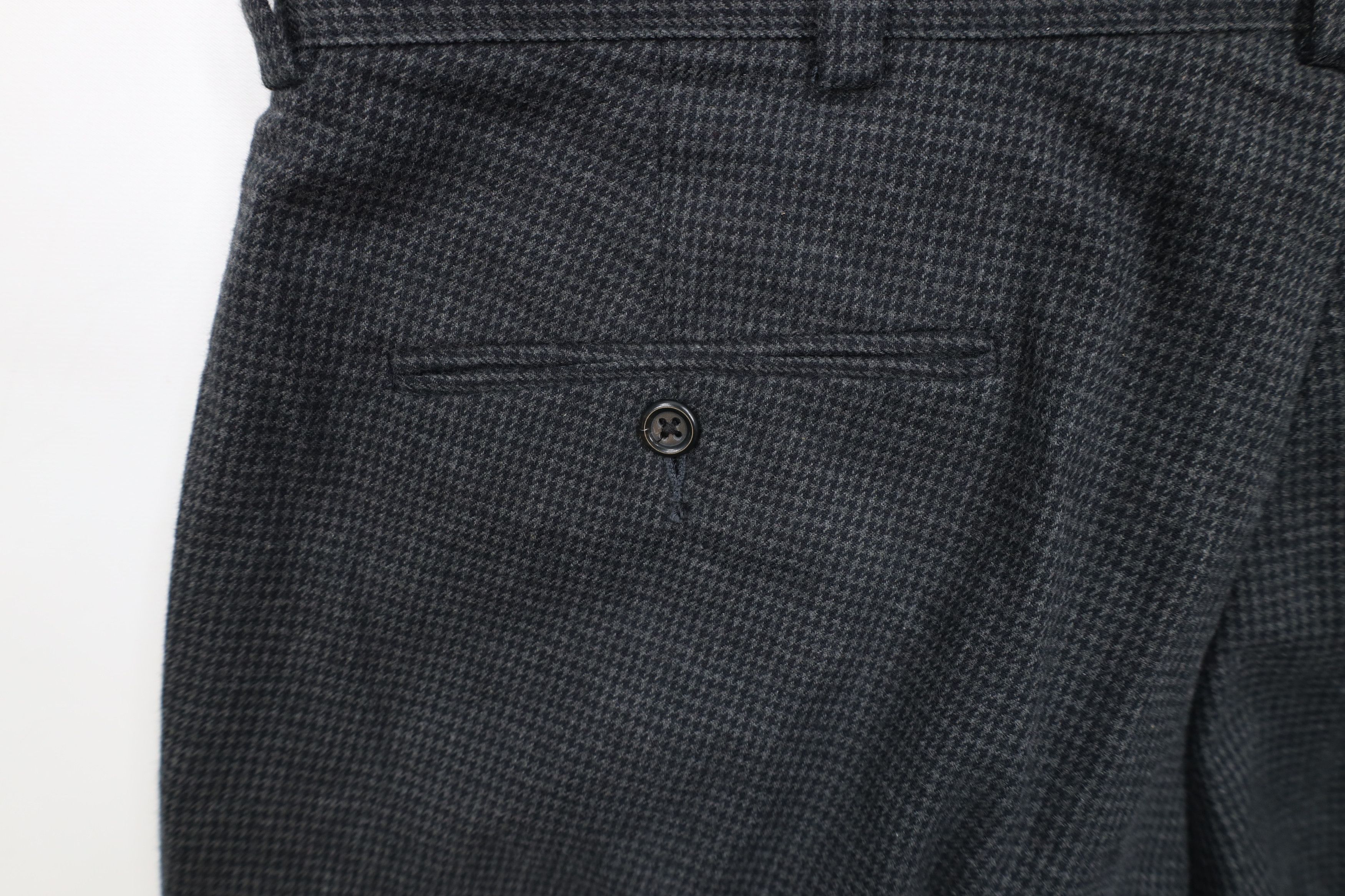 Ralph Lauren × Vintage Vintage 90s Ralph Lauren Houndstooth Wide Leg Chino Pants Size US 34 / EU 50 - 9 Thumbnail