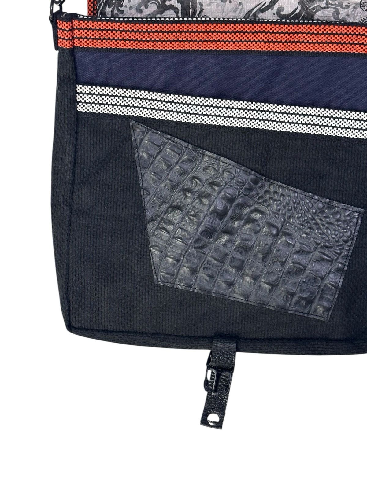 Vintage 2010s USAGI INDIGO DRAGON MULTI MATERIALS CROSS BODY BAG Size ONE SIZE - 6 Thumbnail