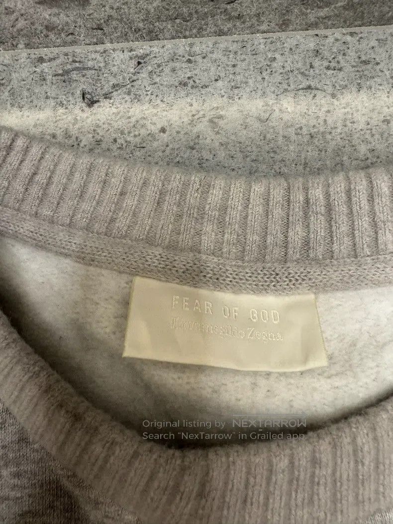 Fear of God Fear of God Co-branded gray loose crew neck sports sweatsh Size US S / EU 44-46 / 1 - 5 Thumbnail
