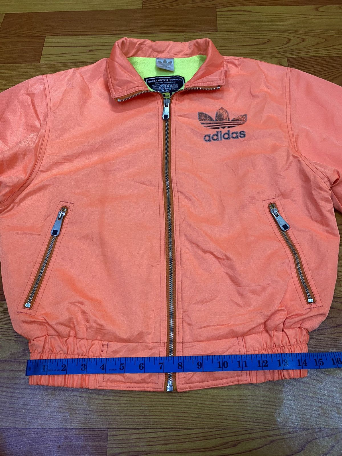 Adidas × Vintage Vintage Adidas Big Logo Jacket Size US S / EU 44-46 / 1 - 7 Thumbnail