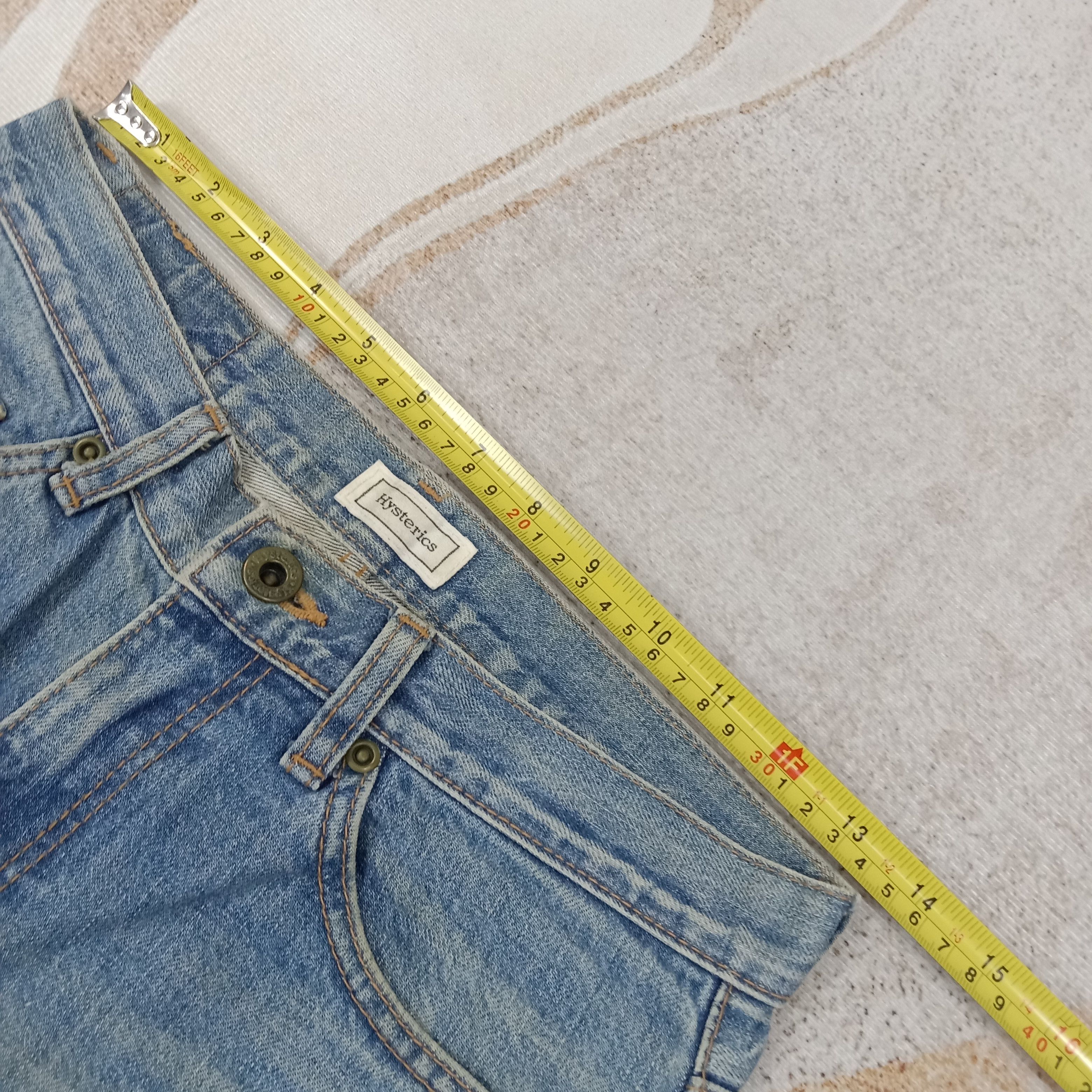 Hysteric Glamour Hysteric Glamour Japanese Brand Denim Jeans C258N6 Size 27" / US 4 / IT 40 - 10 Thumbnail