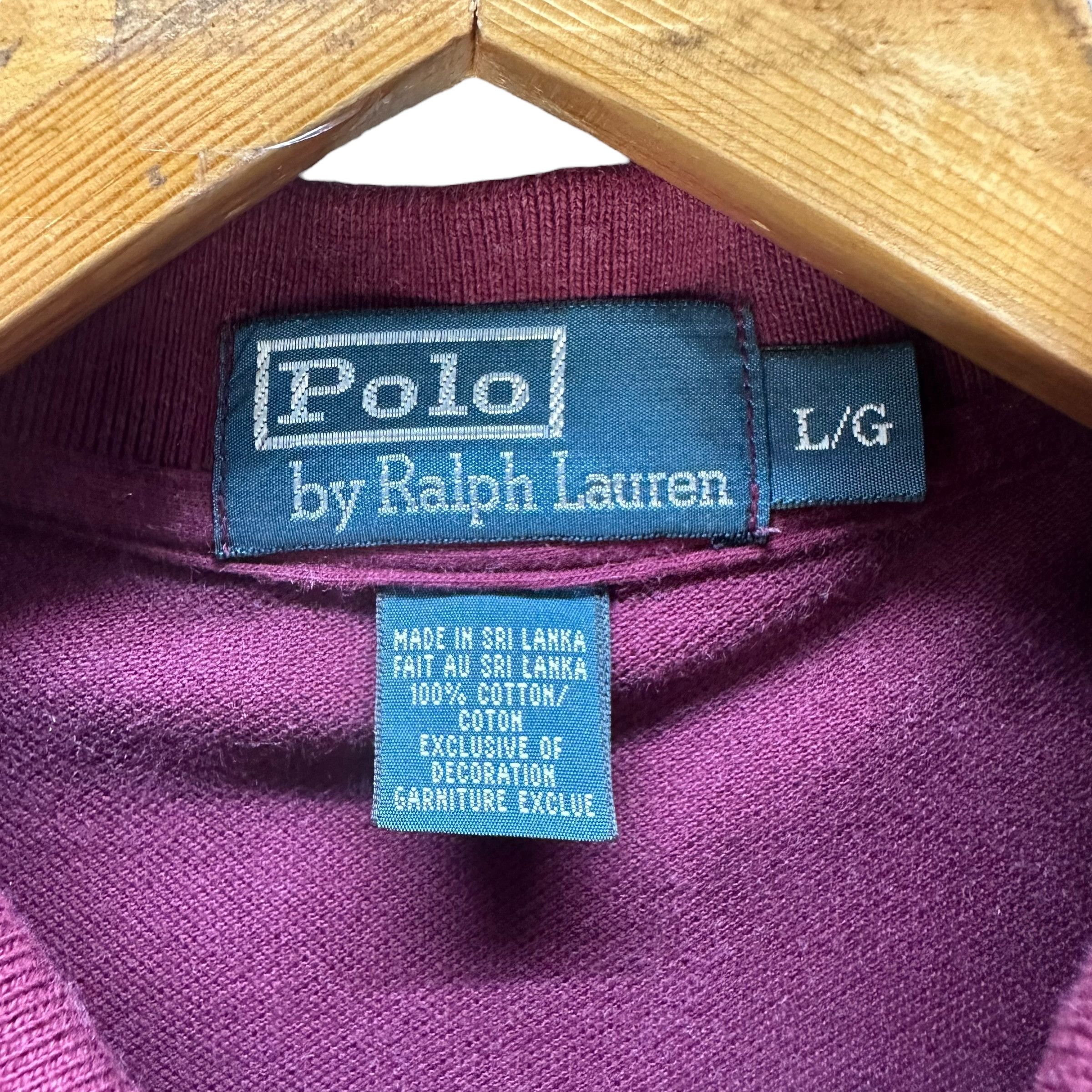 Polo Ralph Lauren Polo Ralph Lauren Embroidery Big Pony No 3 LS Polos #9008-48 Size US L / EU 52-54 / 3 - 7 Thumbnail