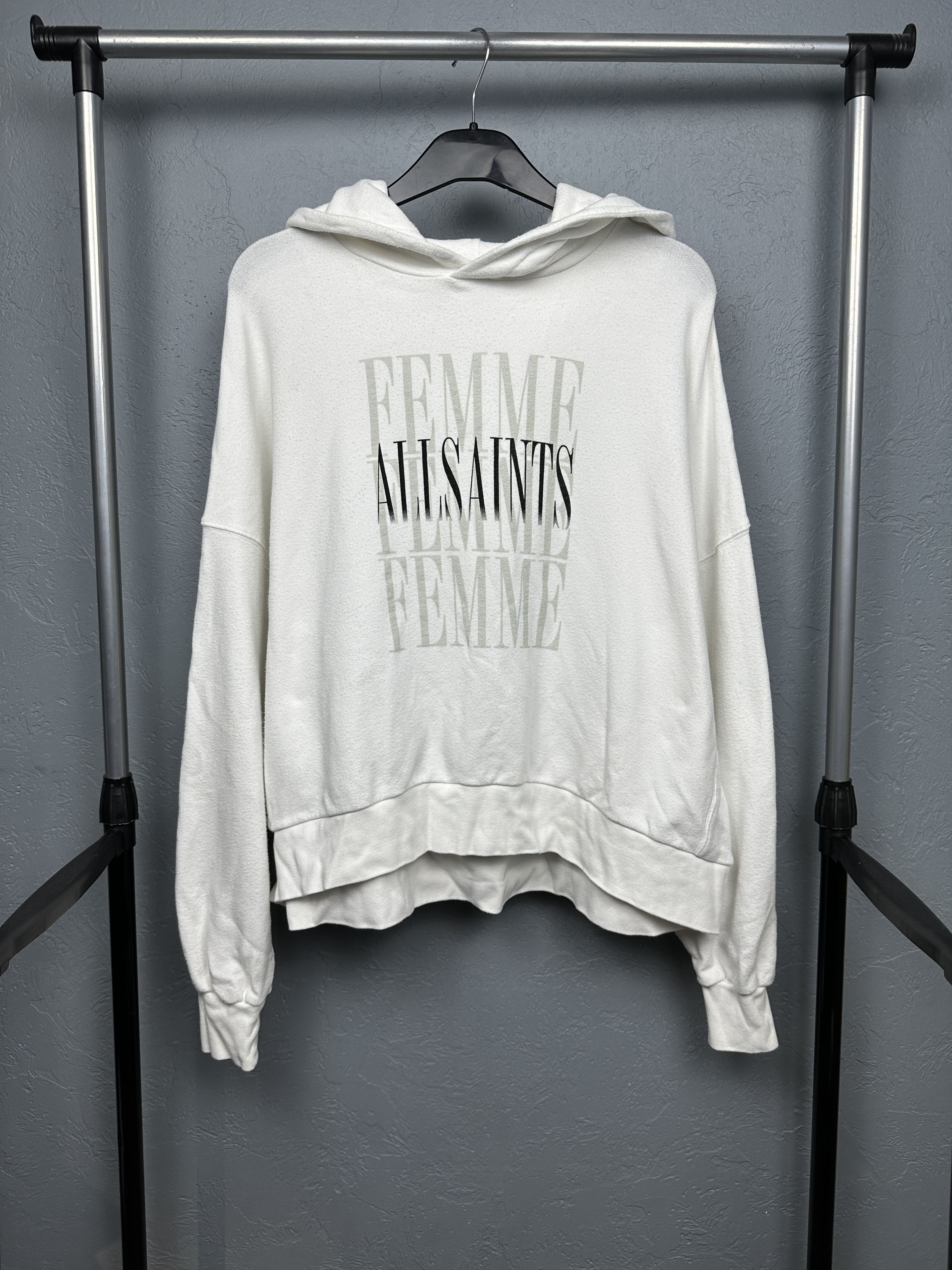 Allsaints Allsaints Womens Femme Talie Oversized Hoodie Size XS / US 0-2 / IT 36-38 - 1 Thumbnail