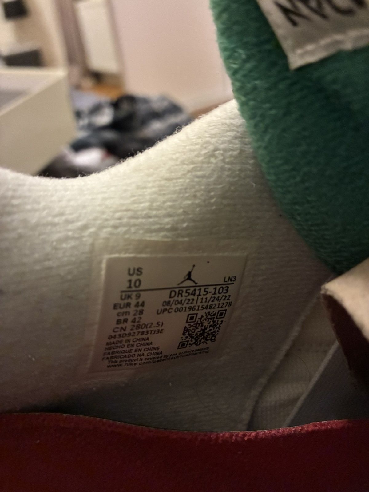 Jordan Brand Jordan 4 SB Pine Green Size US 10 / EU 43 - 8 Thumbnail