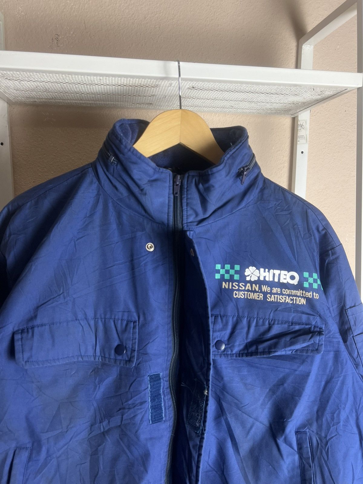 Vintage Vintage Nissan Workwear Jacket Stain Size US L / EU 52-54 / 3 - 12 Thumbnail