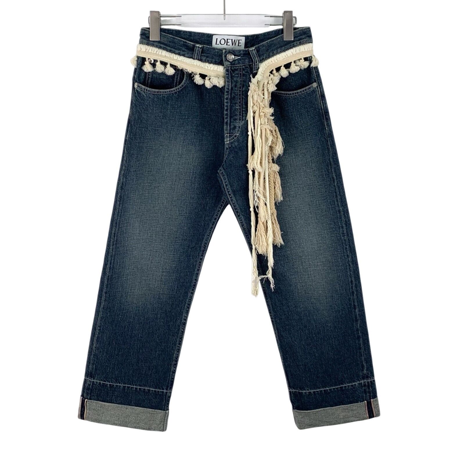 Loewe Loewe Tassel Trim Denim Jeans 36 Size 26" / US 2 / IT 38 - 1 Thumbnail