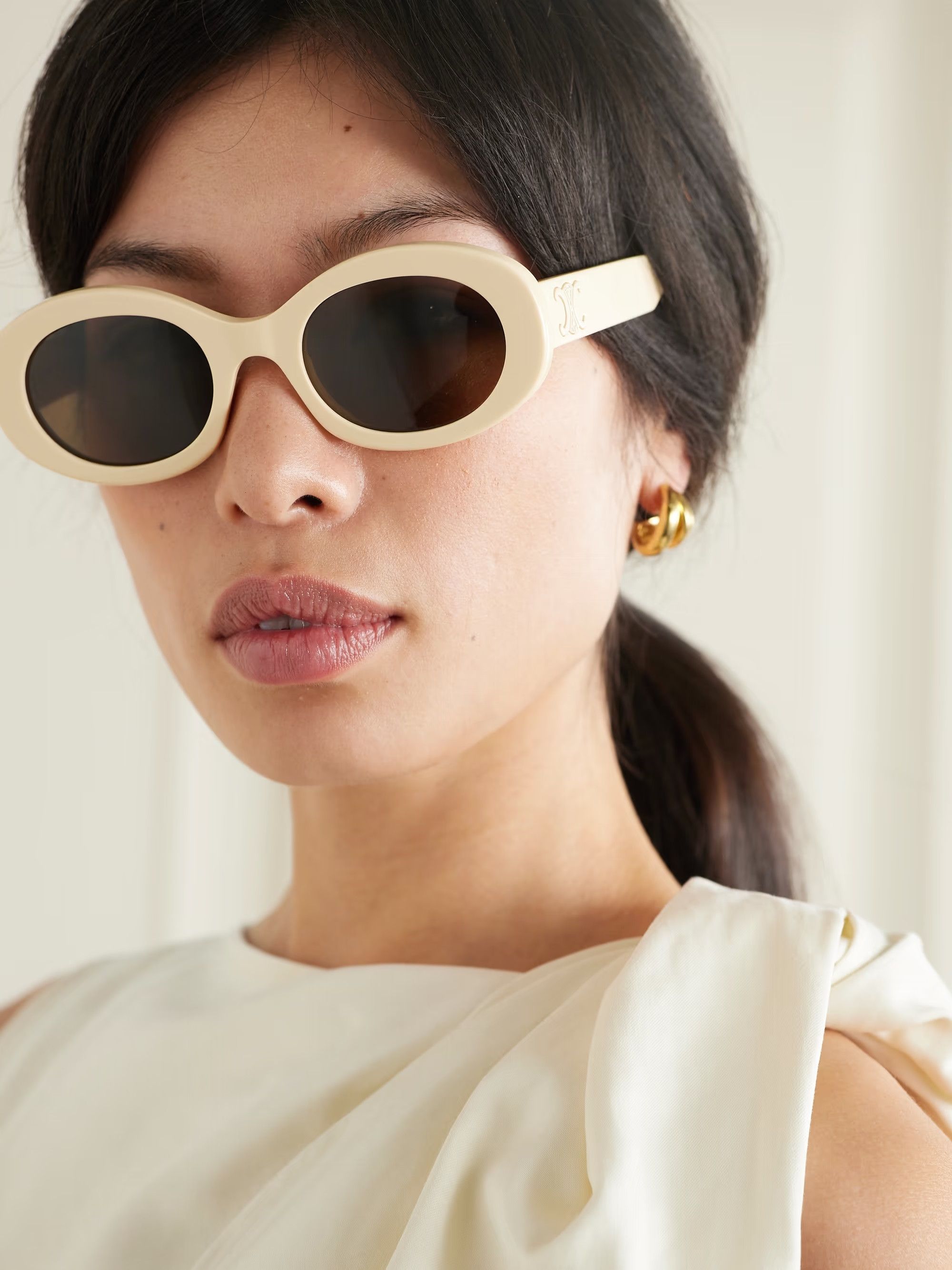 Celine Celine TRIOMPHE Women Sunglasses CL40312U 25A NEW AUTHENTIC Size ONE SIZE - 12 Thumbnail