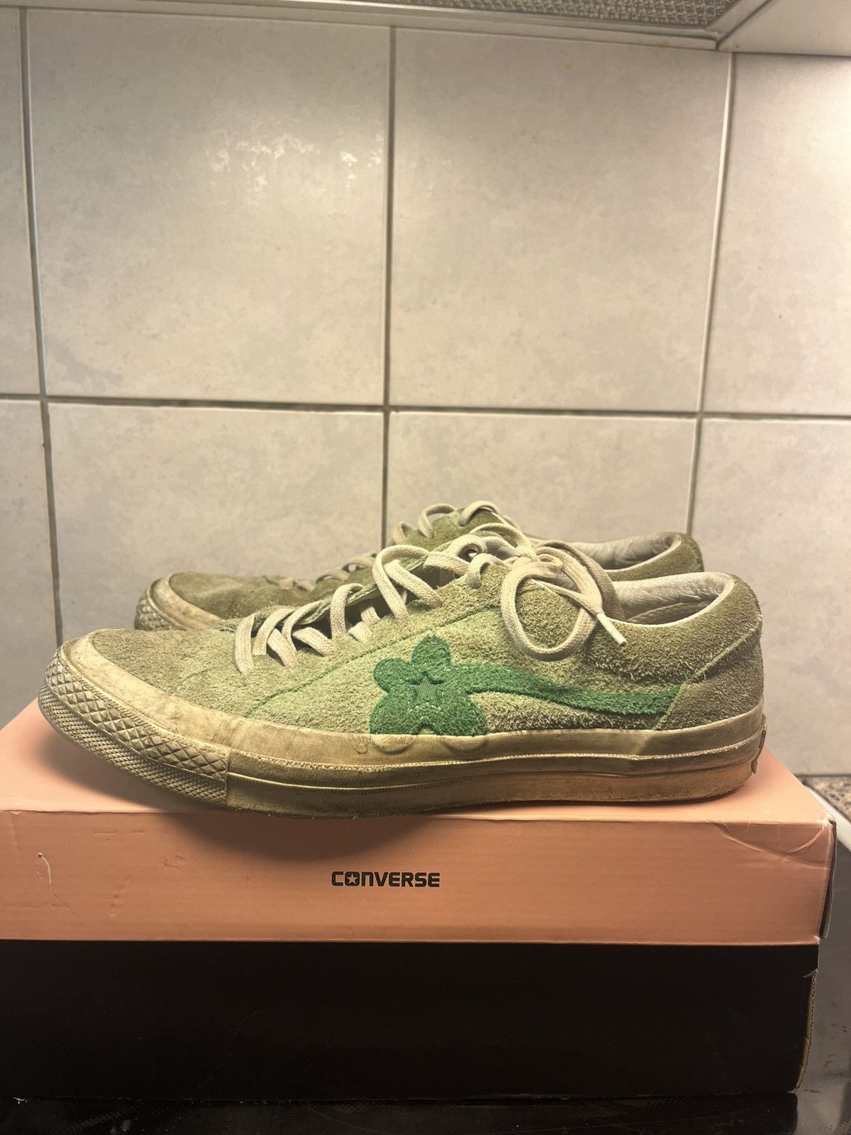 Converse × Golf le Fleur Converse Golf Le Fleur Jaded Lime Size US 8 / EU 41 - 1 Thumbnail