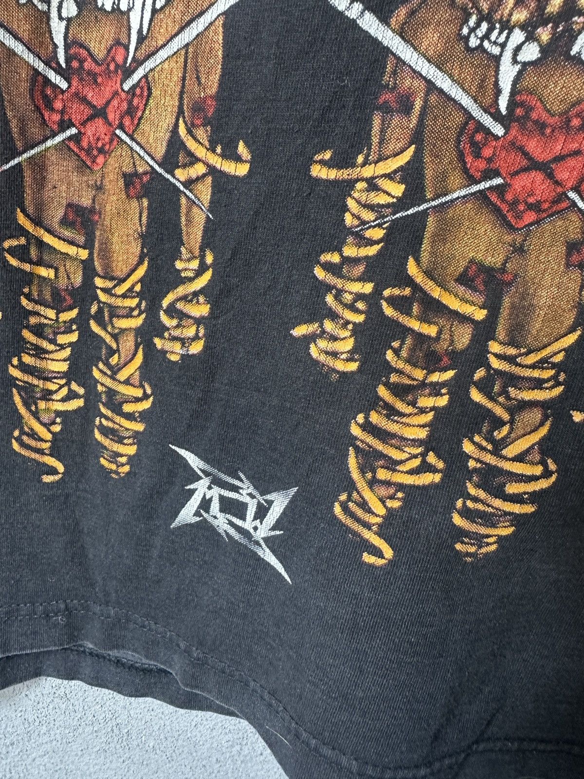 Band Tees × Metallica Vintage Metallica Fixxxer 90s Band T-shirt Size US M / EU 48-50 / 2 - 5 Thumbnail
