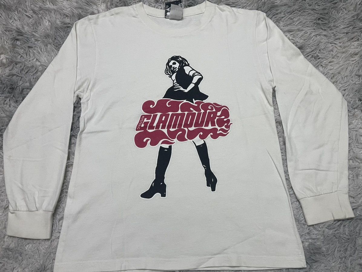 Hysteric Glamour 90s HYSTERIC GLAMOUR OG LOGO SEXY PRINT RARE LONGSLEEVE Size US S / EU 44-46 / 1 - 3 Thumbnail