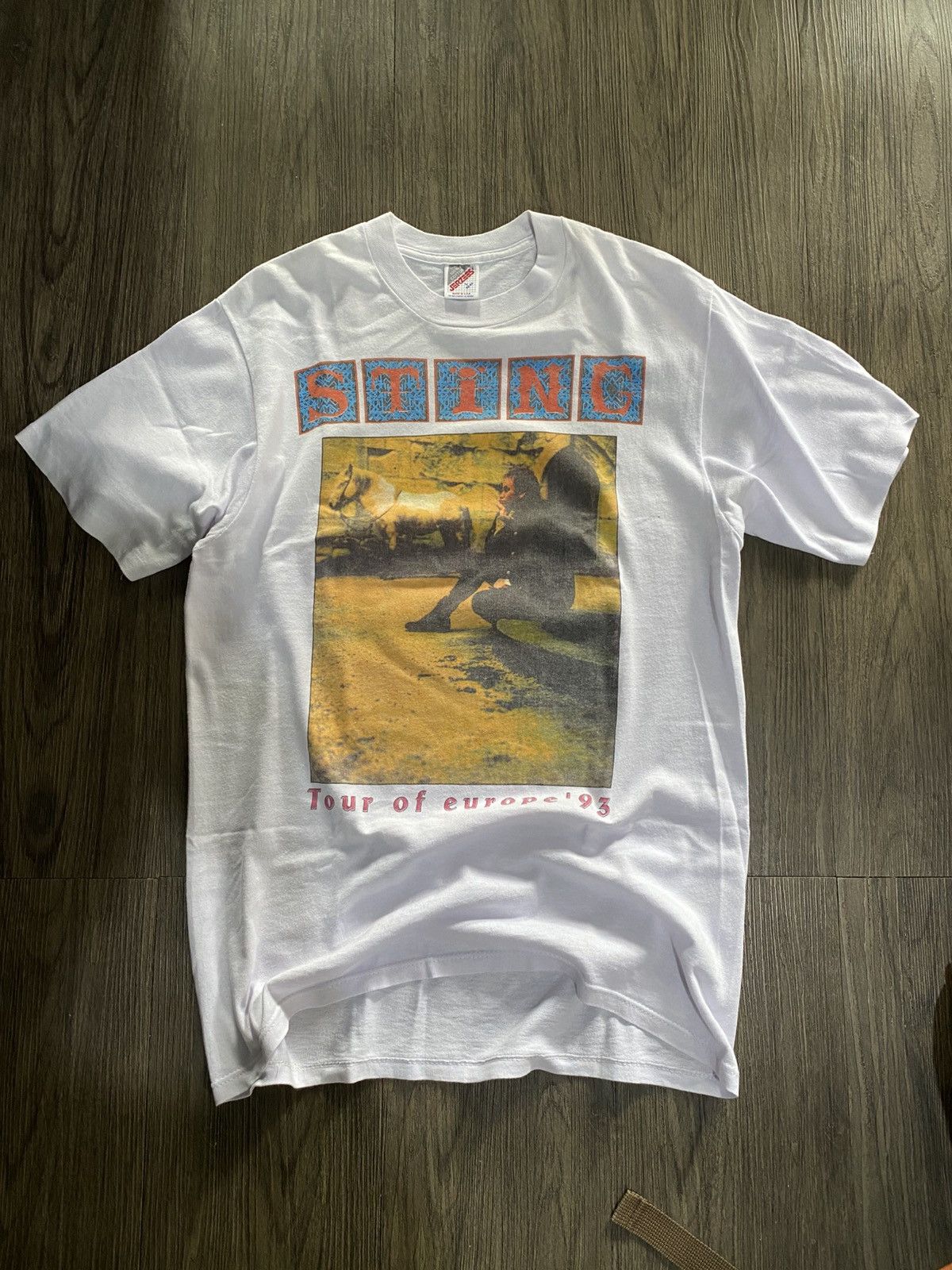Band Tees vintage sting tour 93' Size US L / EU 52-54 / 3 - 1 Thumbnail