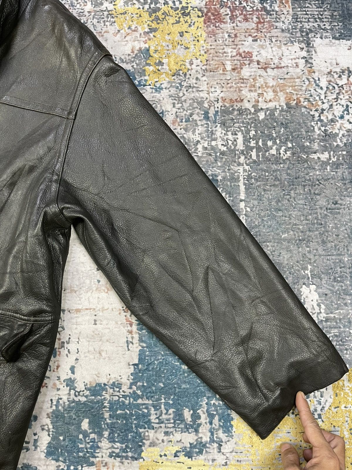 Vintage Vtg Wind Armor Deerskin Leather Coat Jacket Size US M / EU 48-50 / 2 - 5 Thumbnail